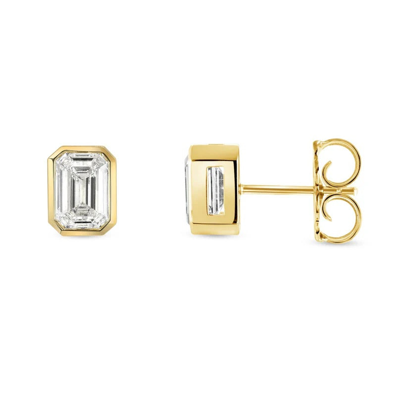 Leah Diamond Studs