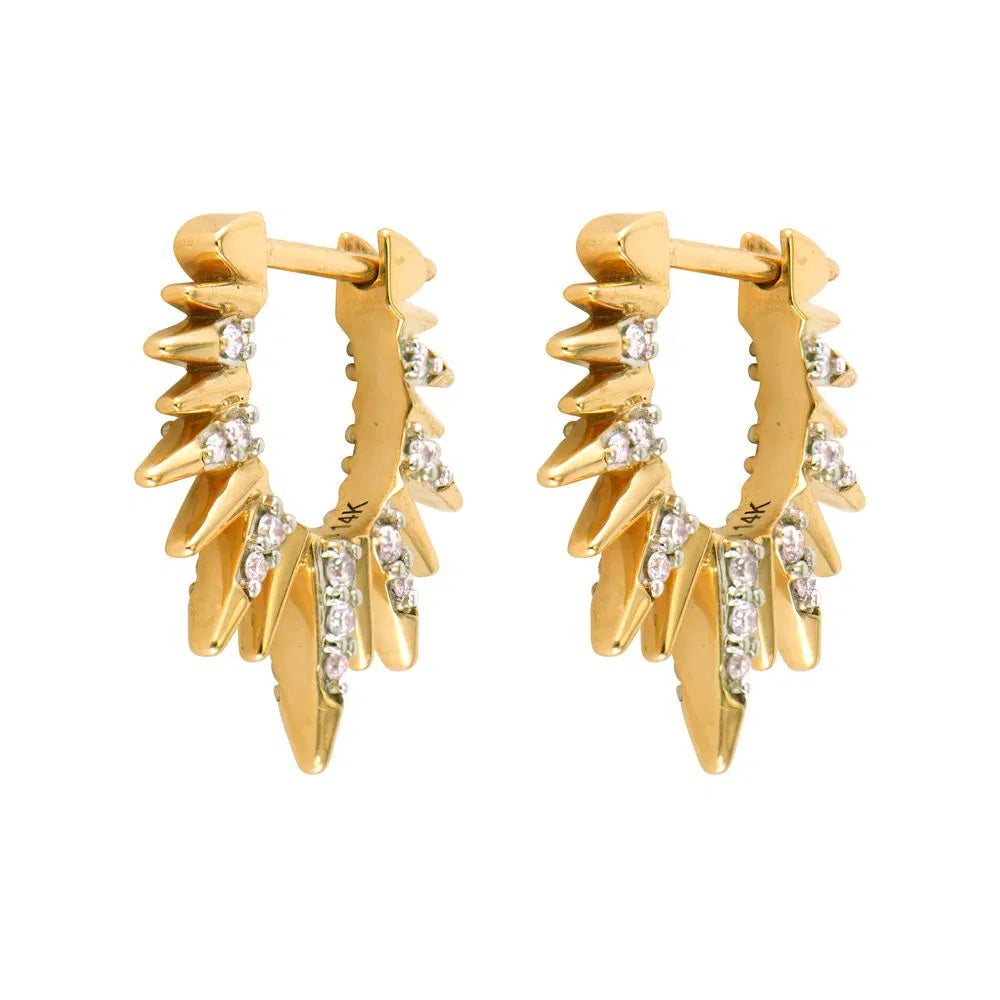 Small Love Explosion Diamond Earring