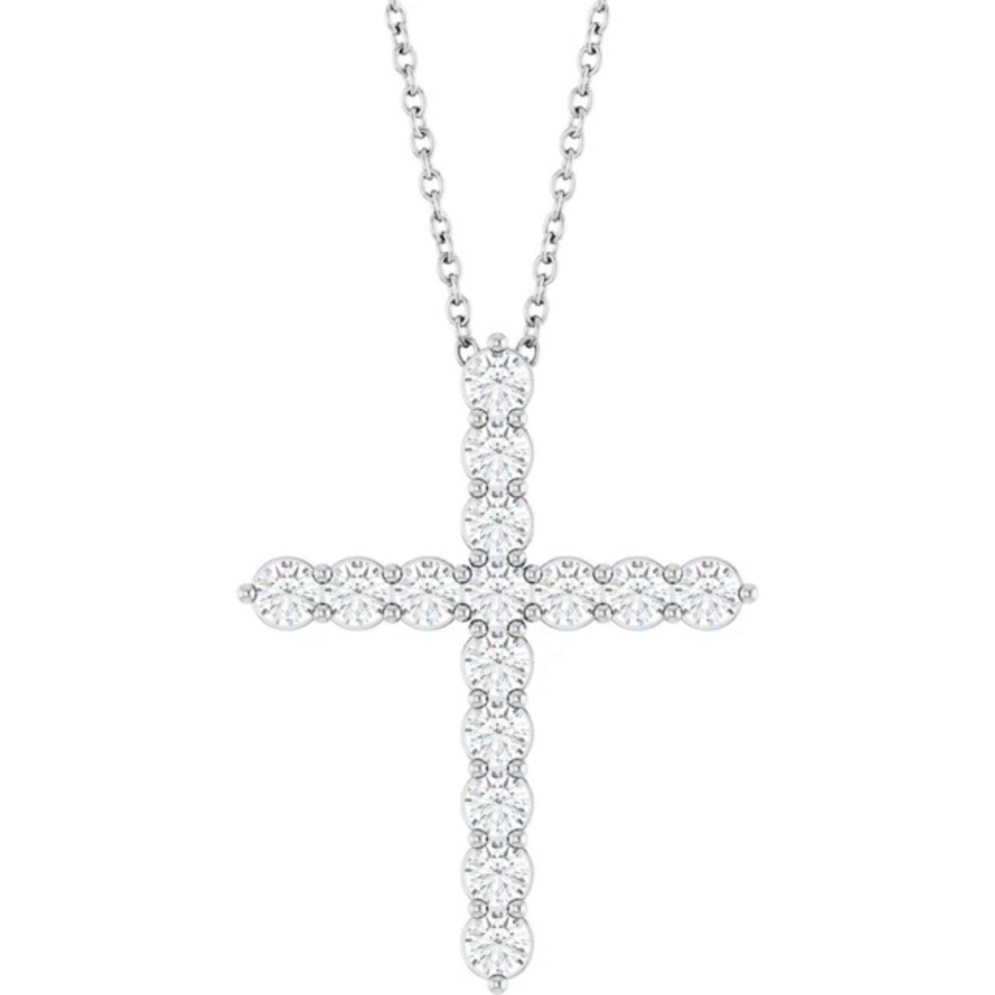 Diamond Cross Necklace