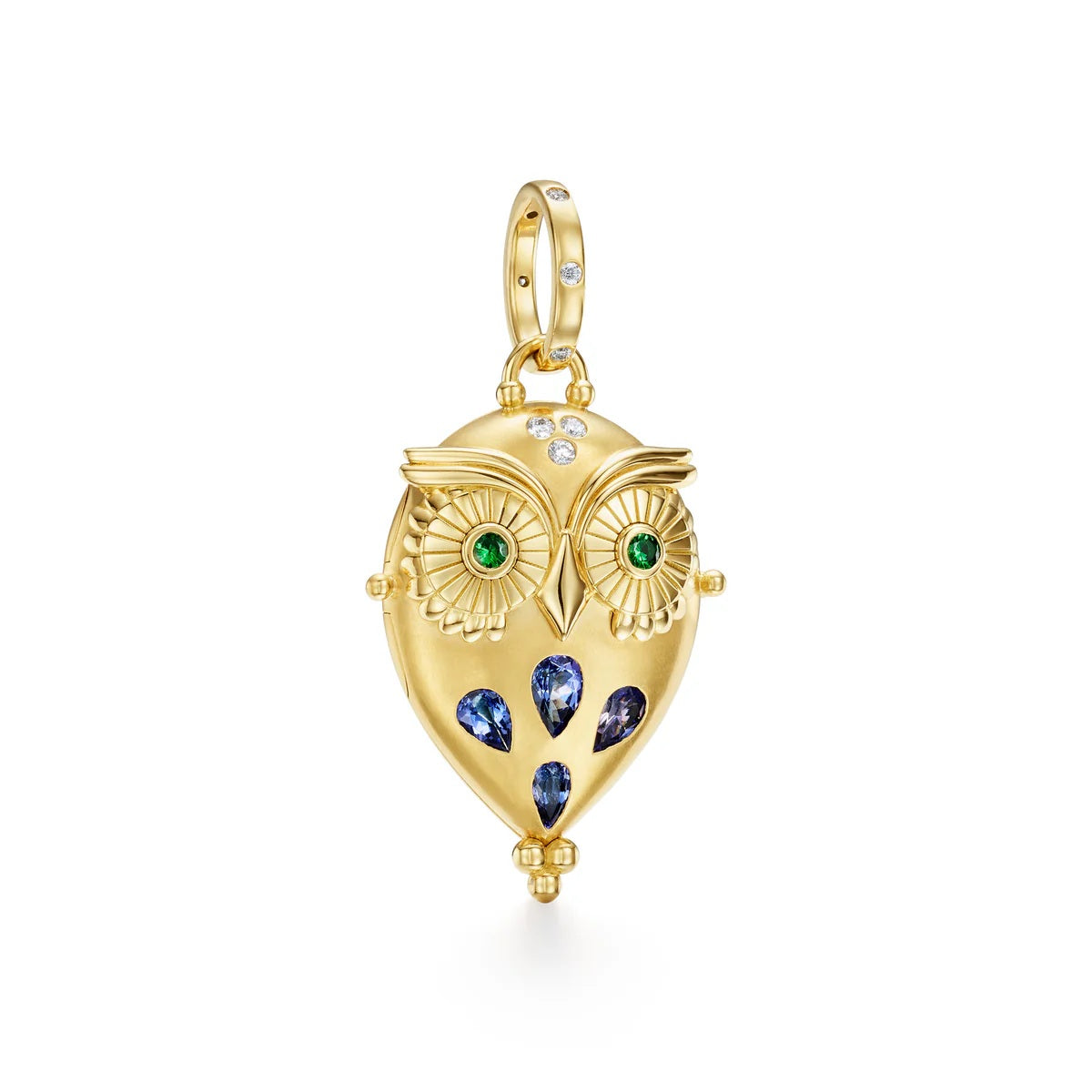Tanzanite Night Owl Locket