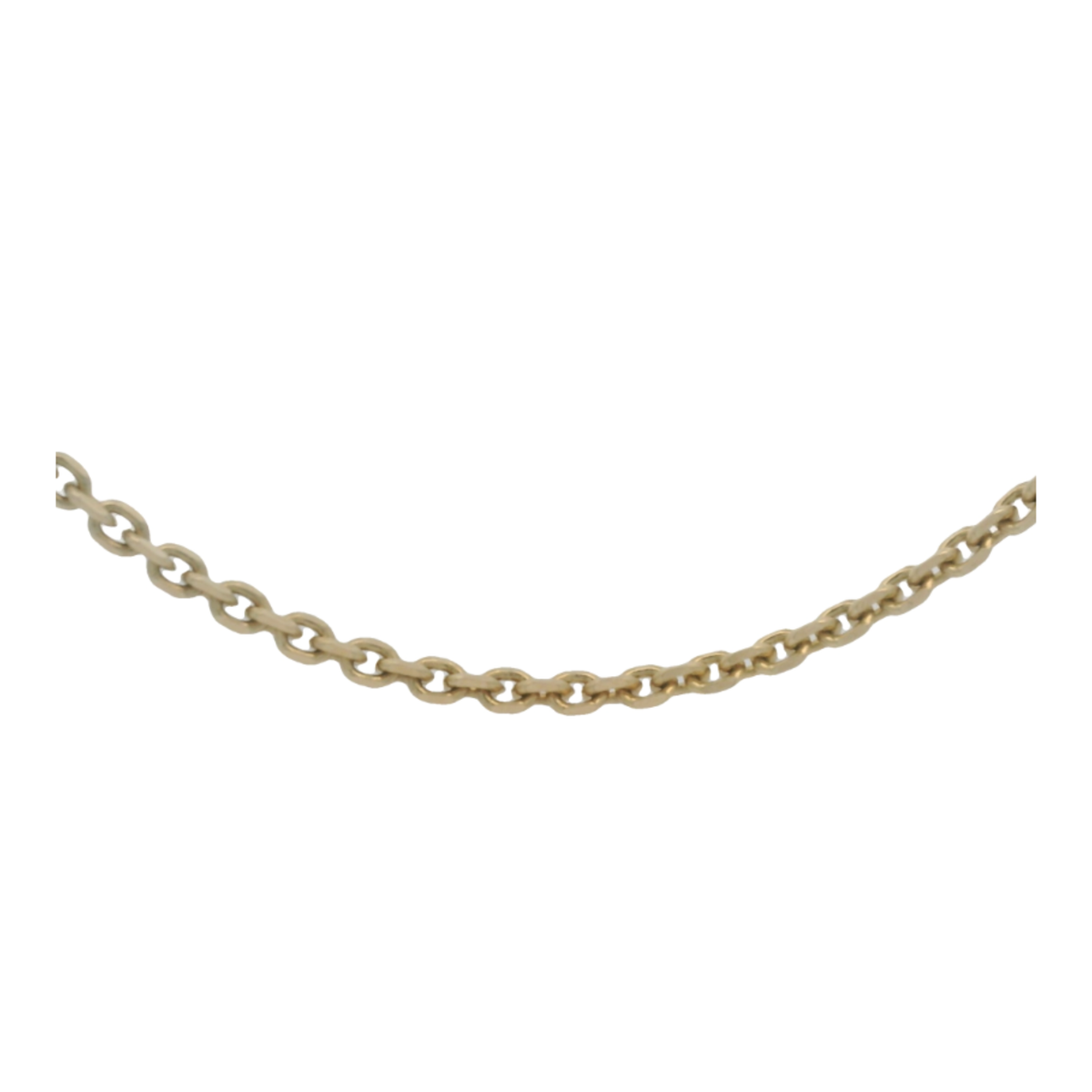 Flat Link Cable Chain Necklace