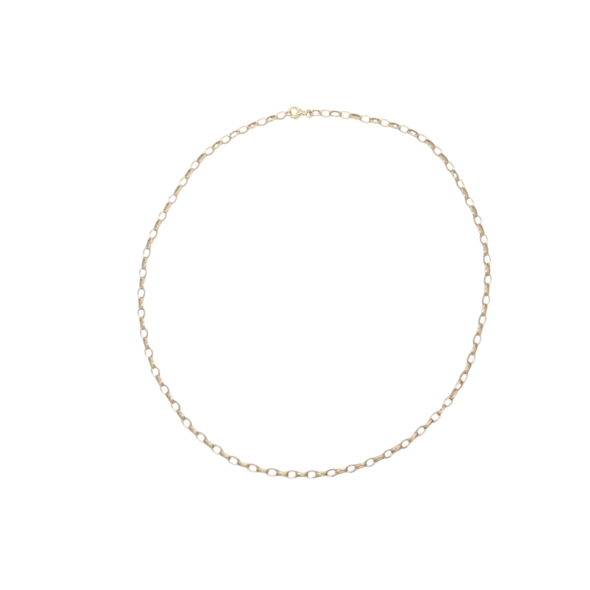 Small Oval Link Chain Necklace