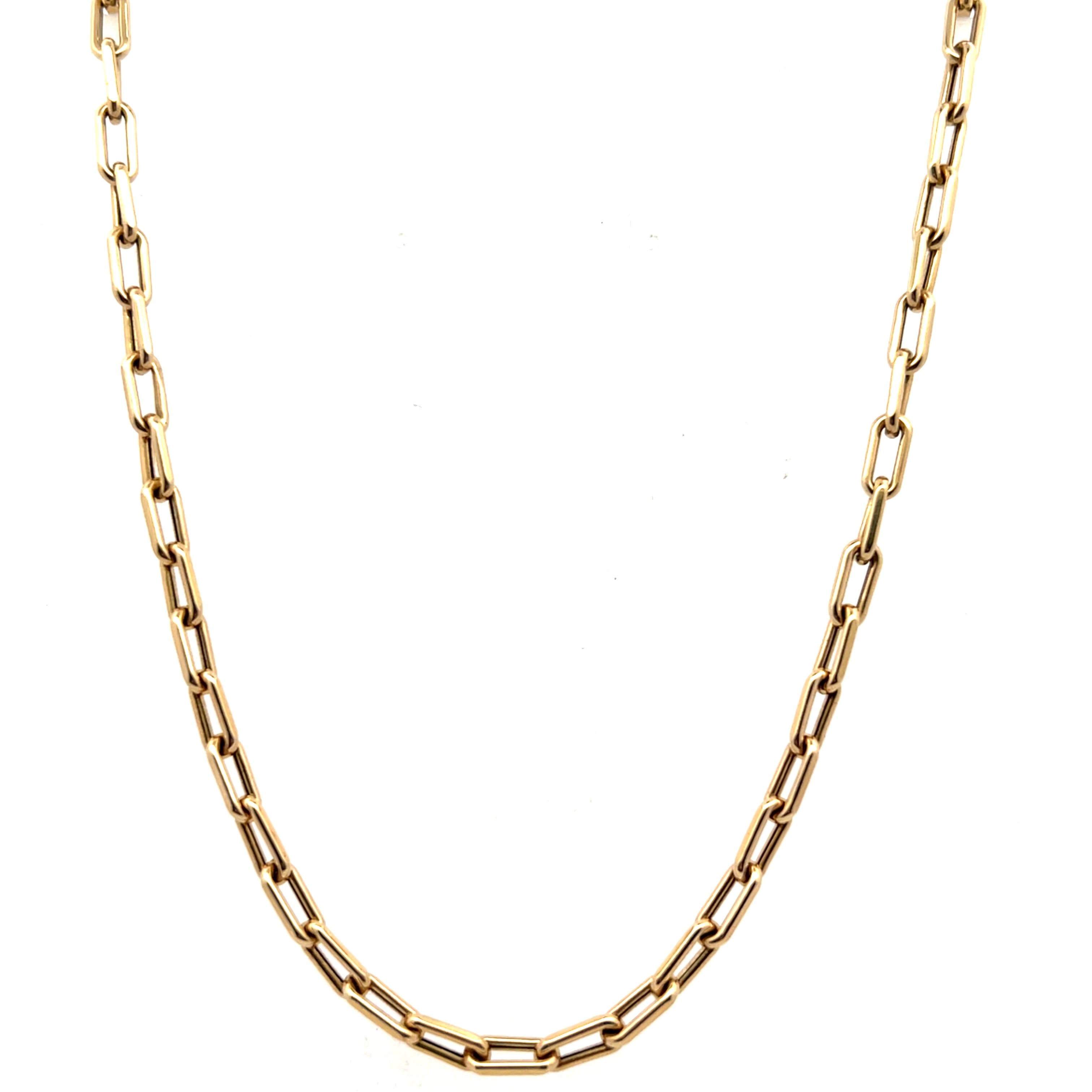 Vintage Paperclip Chain Necklace