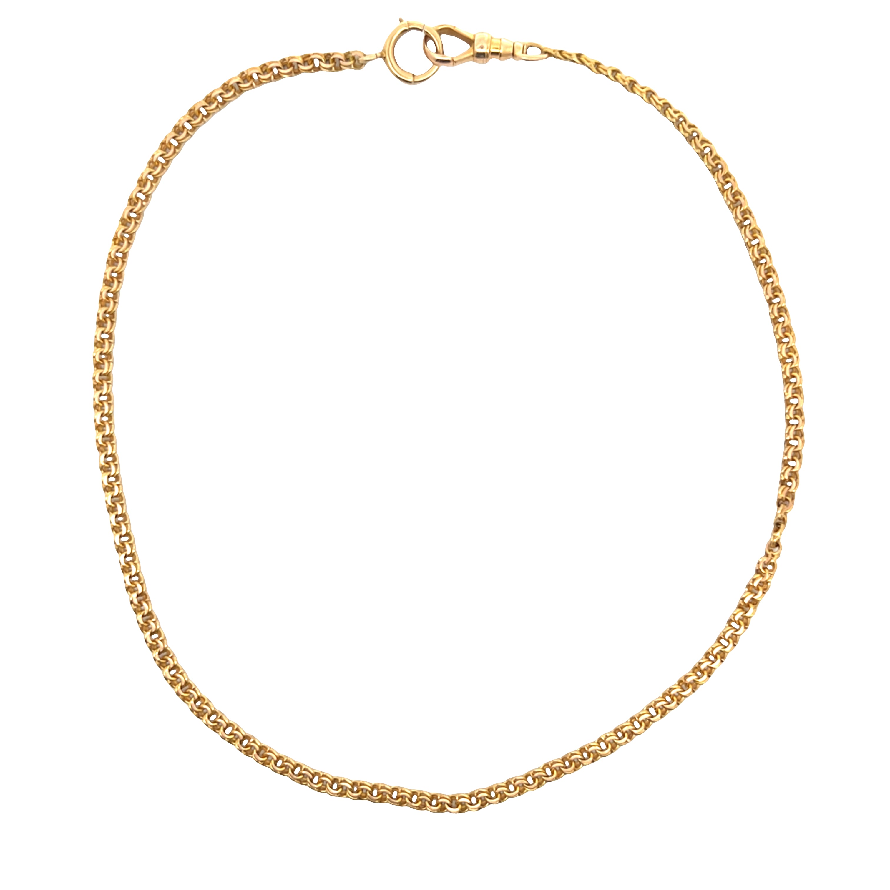 Vintage Belcher Chain Necklace