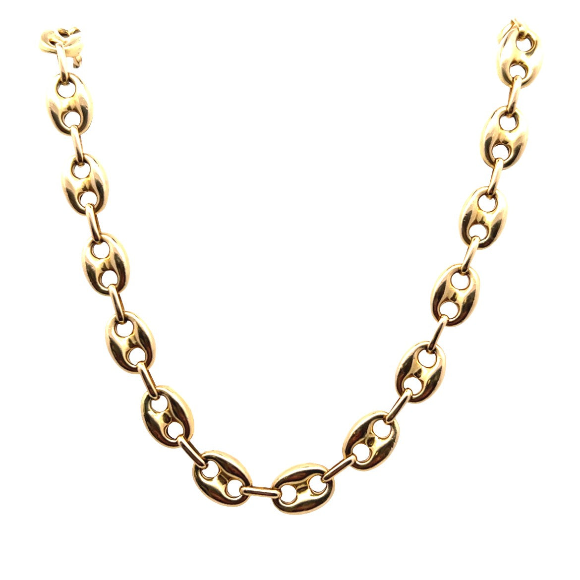Vintage Mariner Link Chain Necklace