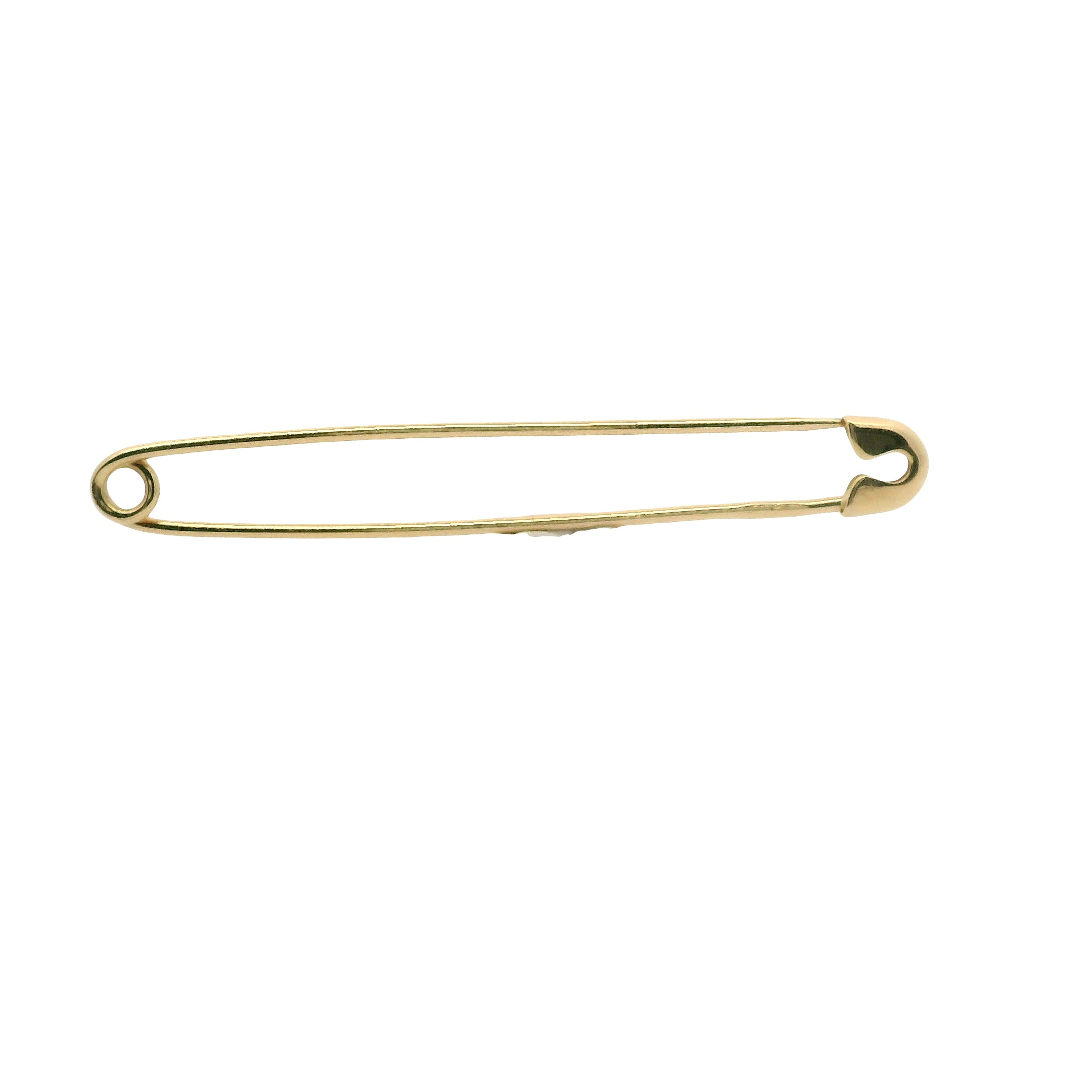 Vintage Italian Safety Pin Brooch