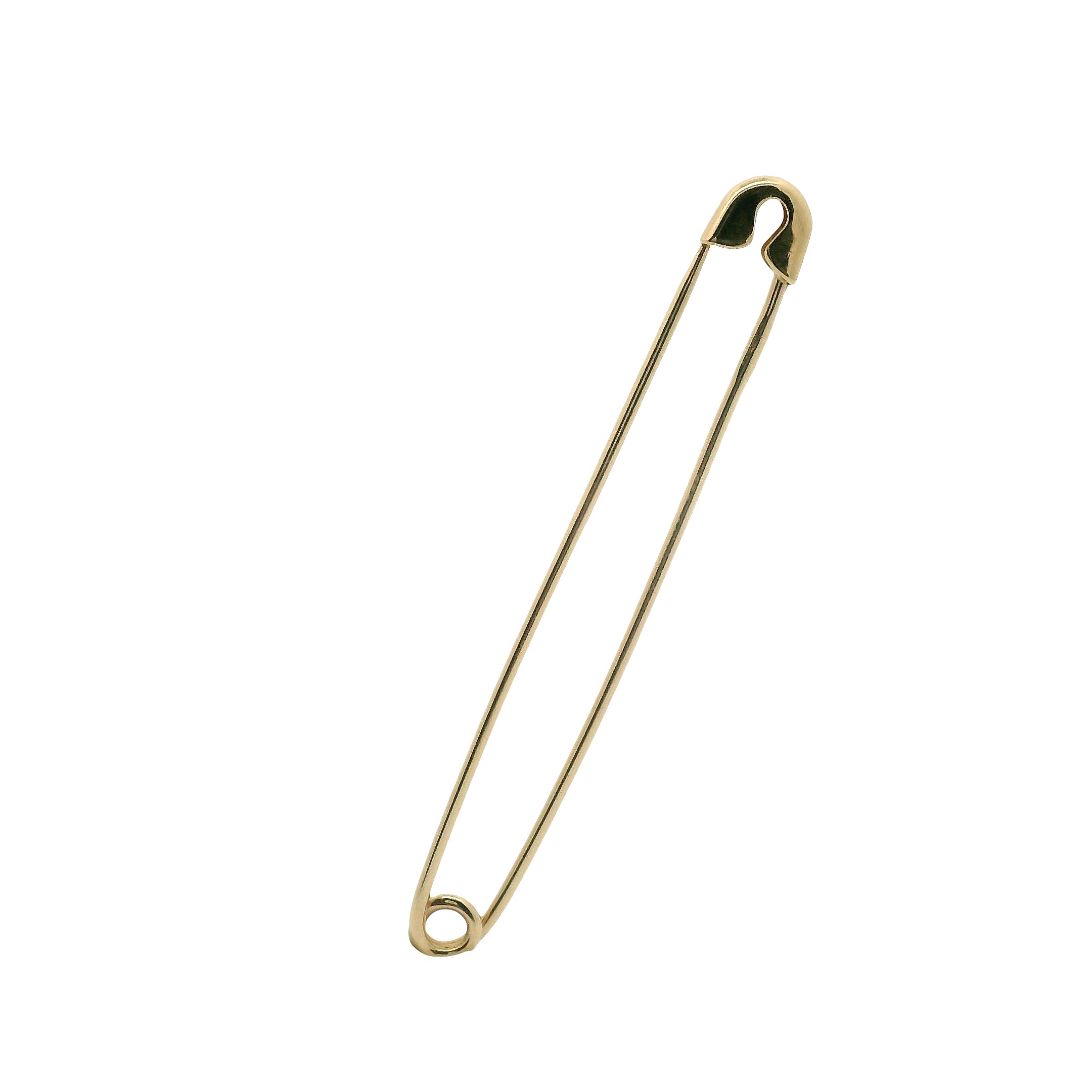 Vintage Italian Safety Pin Brooch
