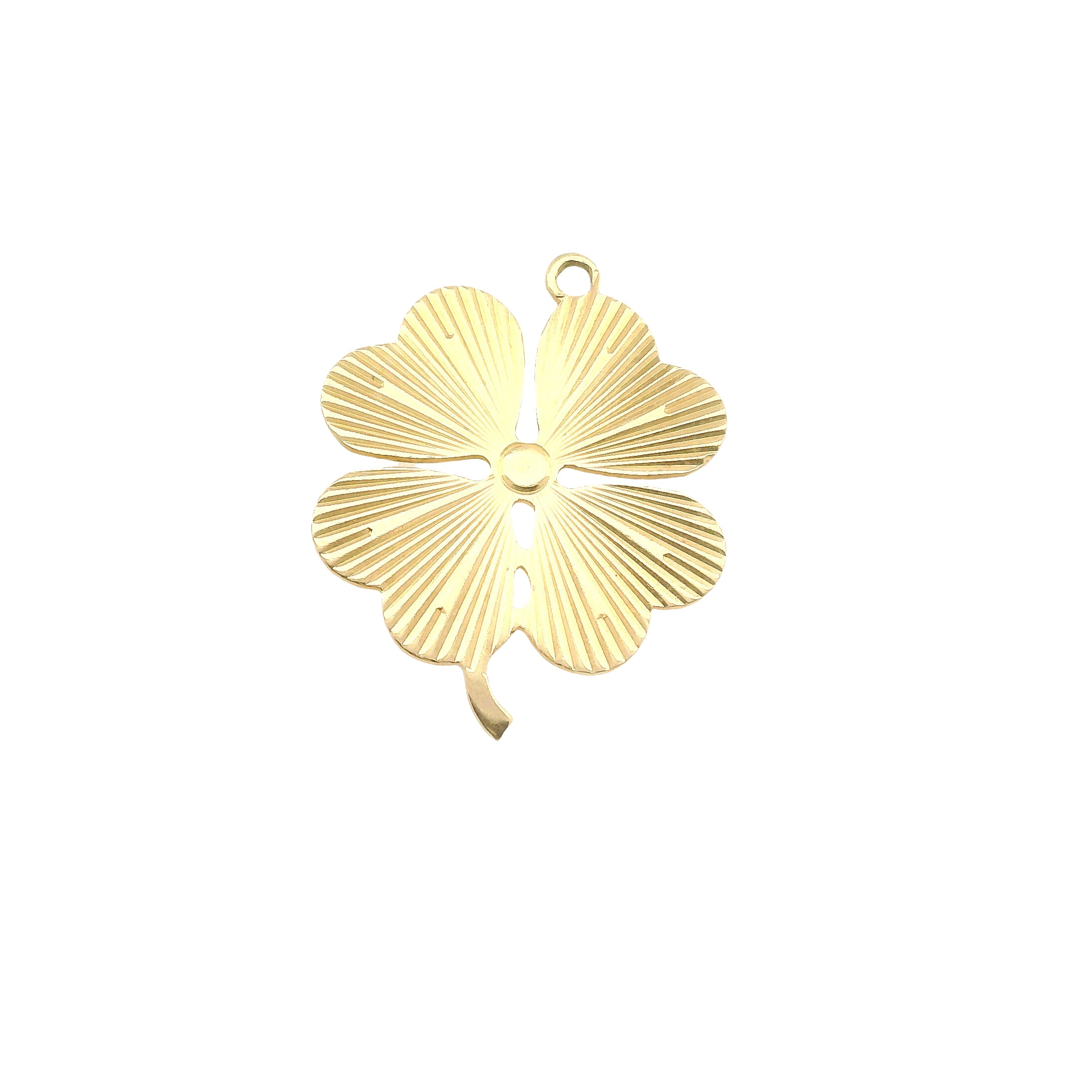 Vintage Four-Leaf Clover Charm