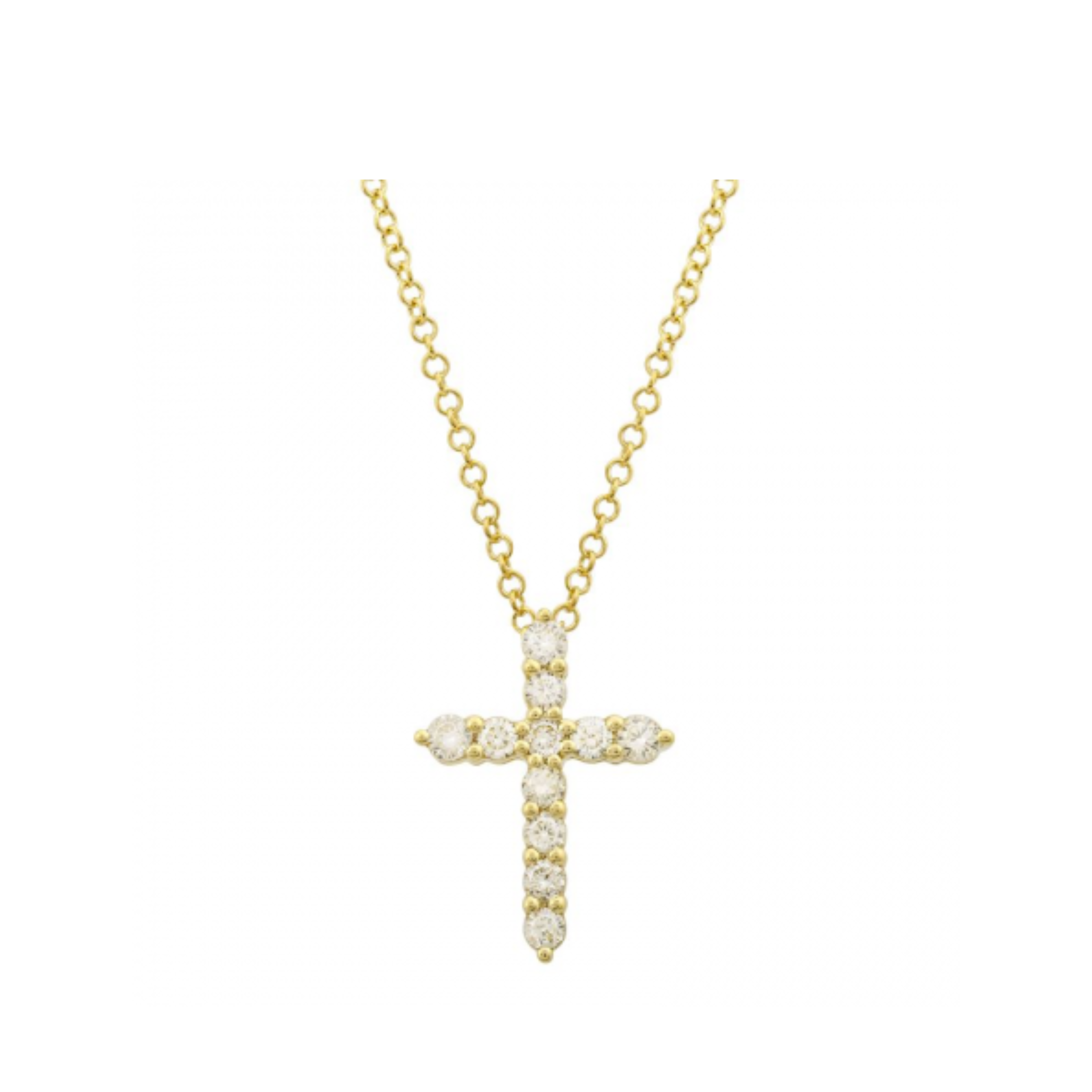 Diamond Cross Necklace