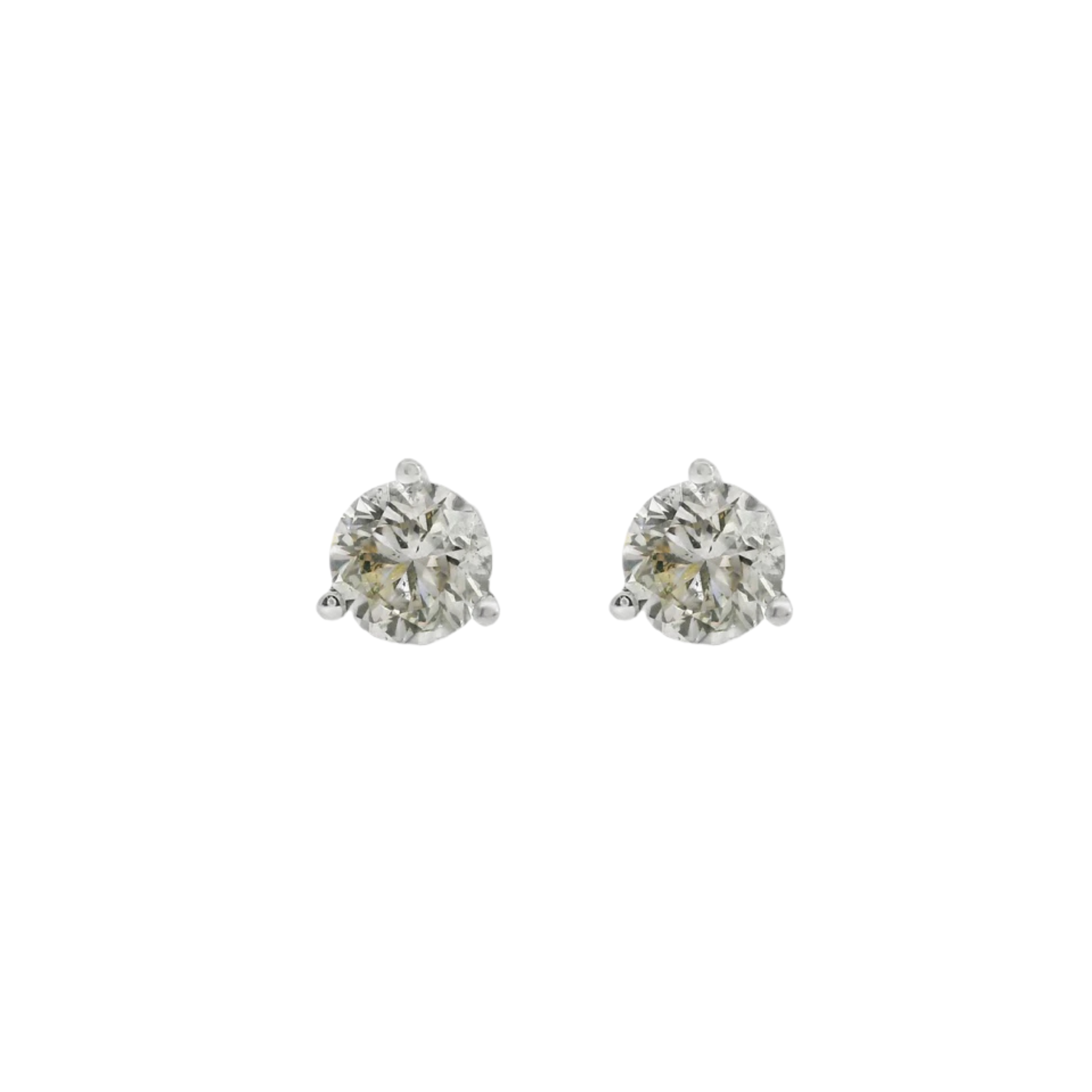 1.00ctw Round Diamond Stud Earrings