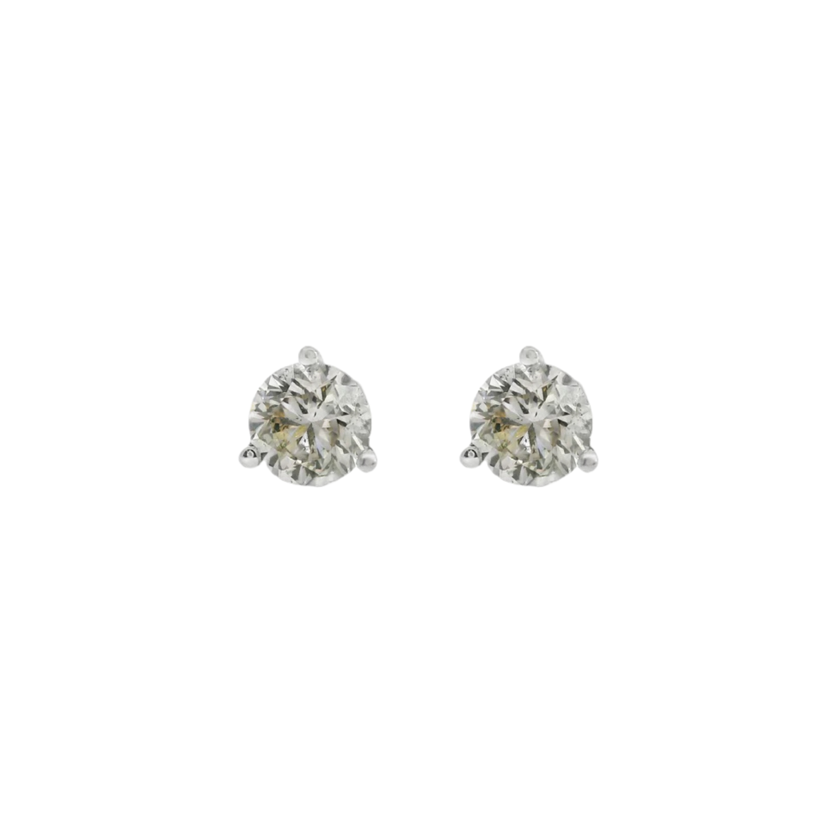 1.00ctw Round Diamond Stud Earrings