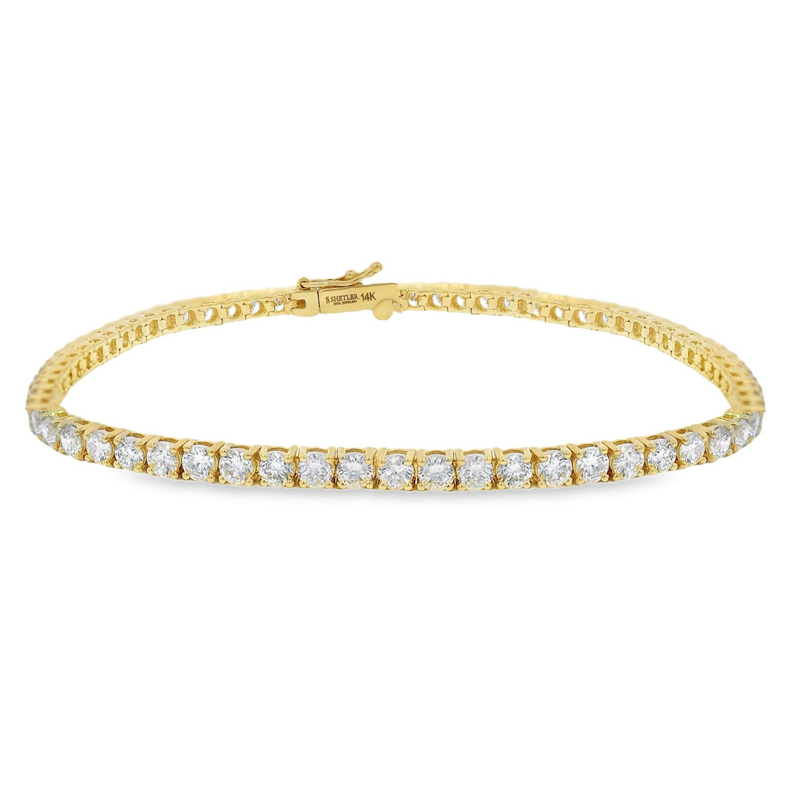 4.00ctw Round Diamond Tennis Bracelet