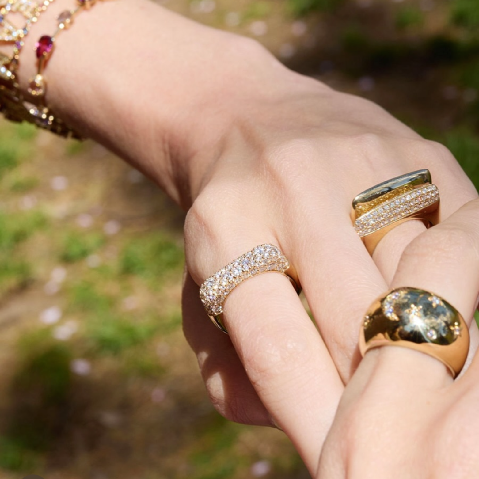 Diamond Stack Ring