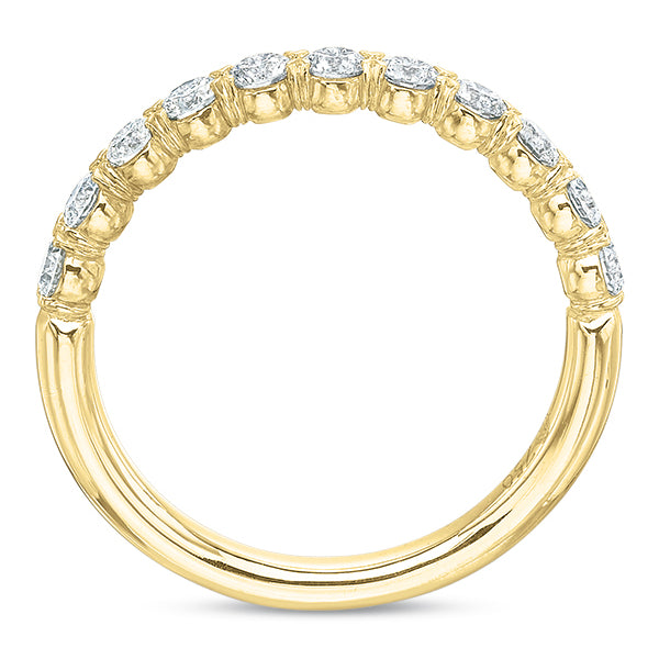 Silk Prong Diamond Anniversary Band