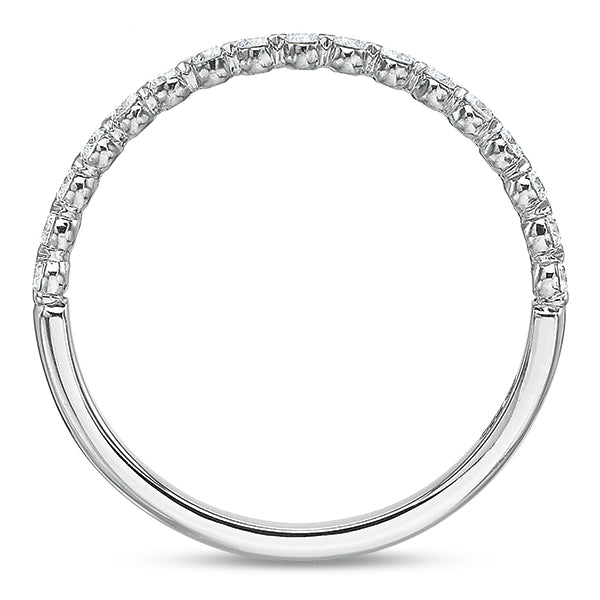 Silk Prong Diamond Anniversary Band
