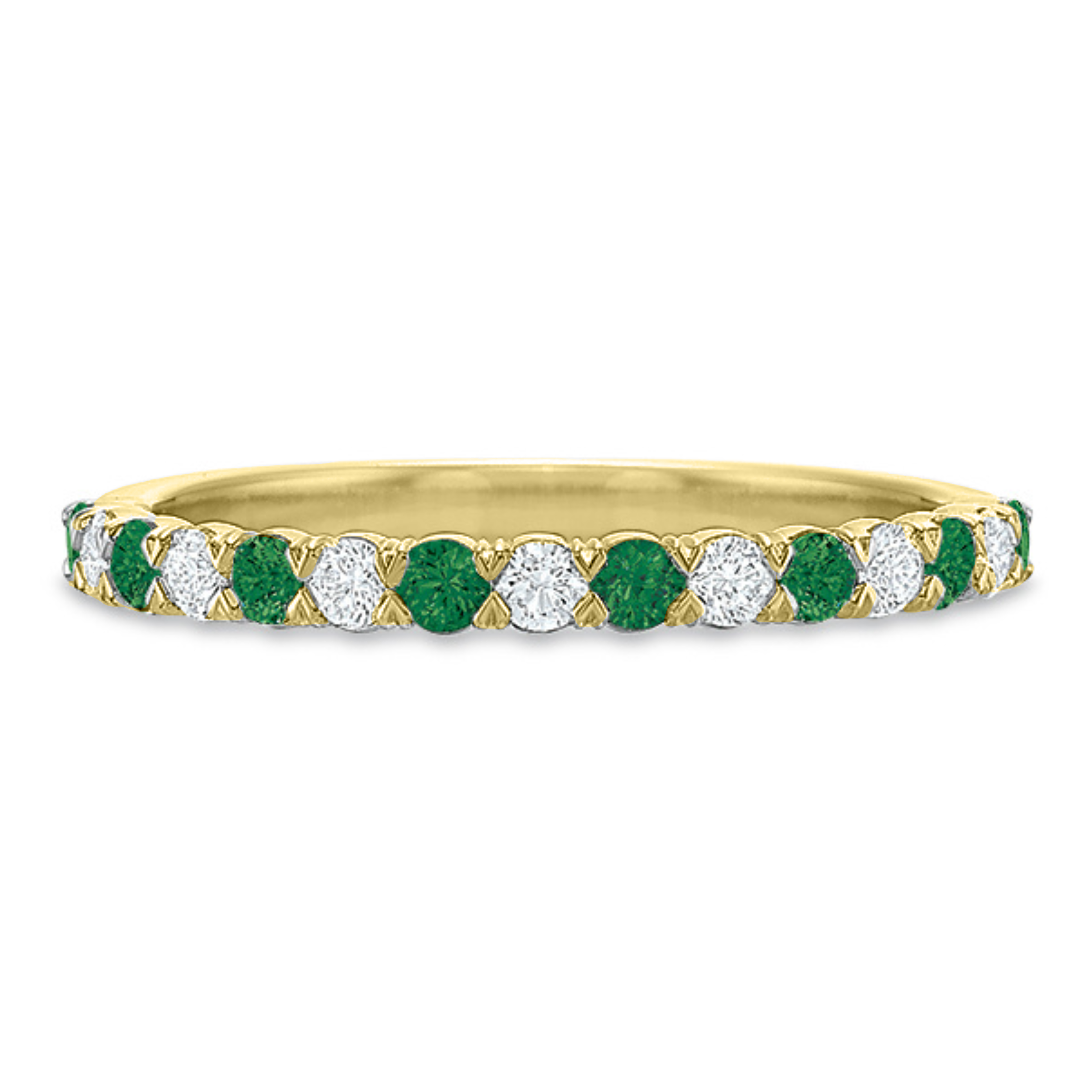 Diamond and Emerald Band