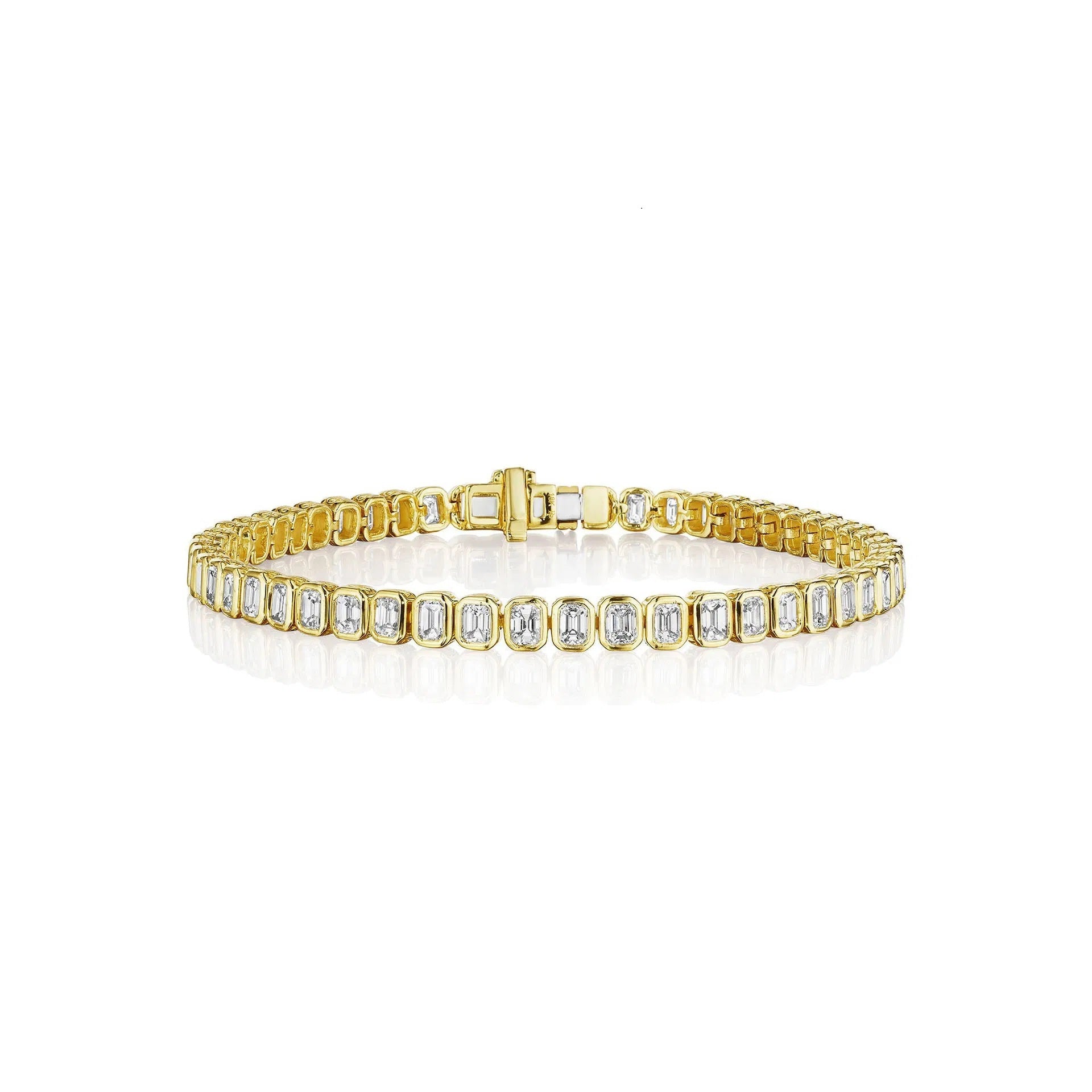 Baguette Diamond Flex Line Bracelet