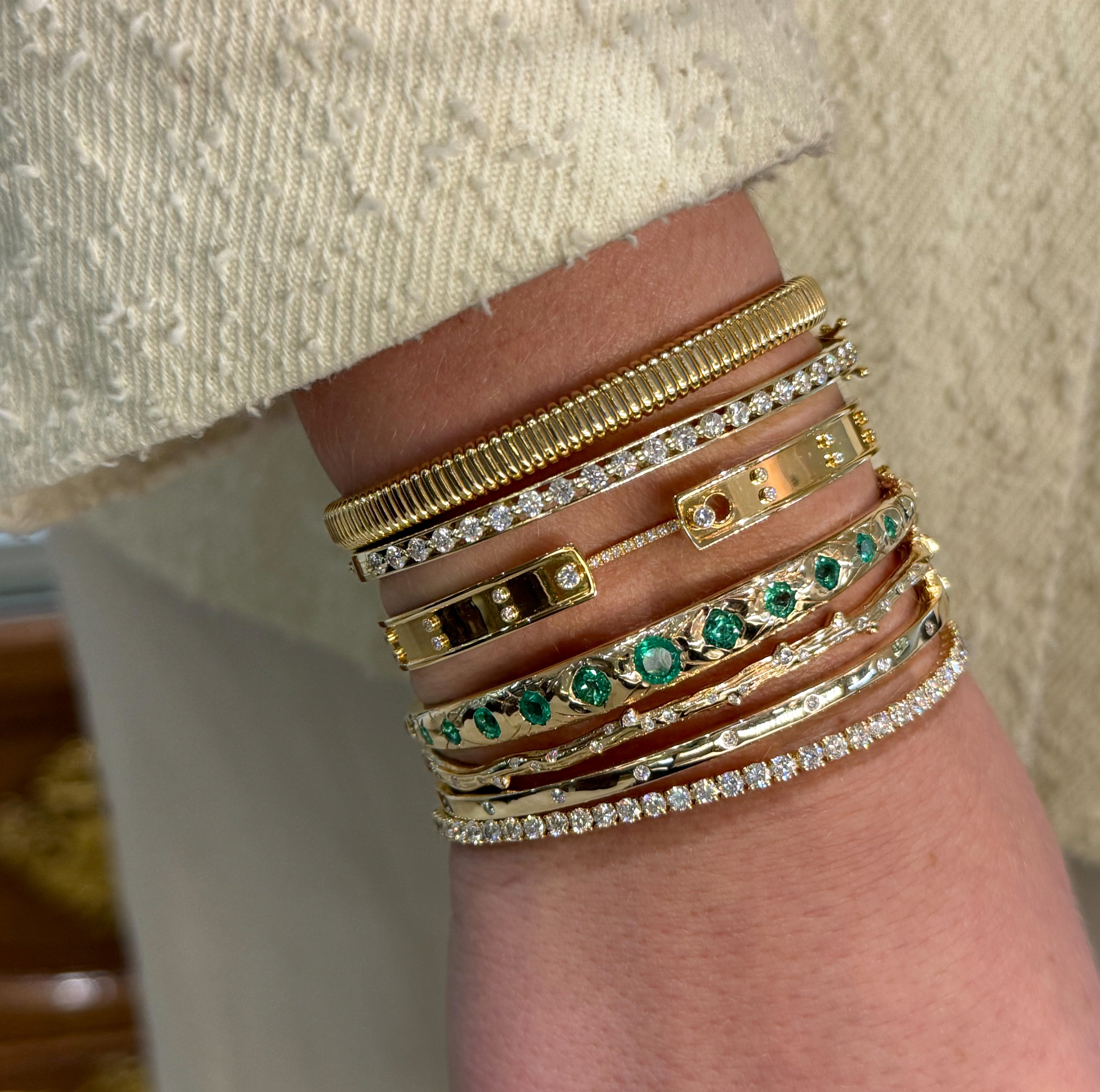 Picnic in Paris Mood Bangle