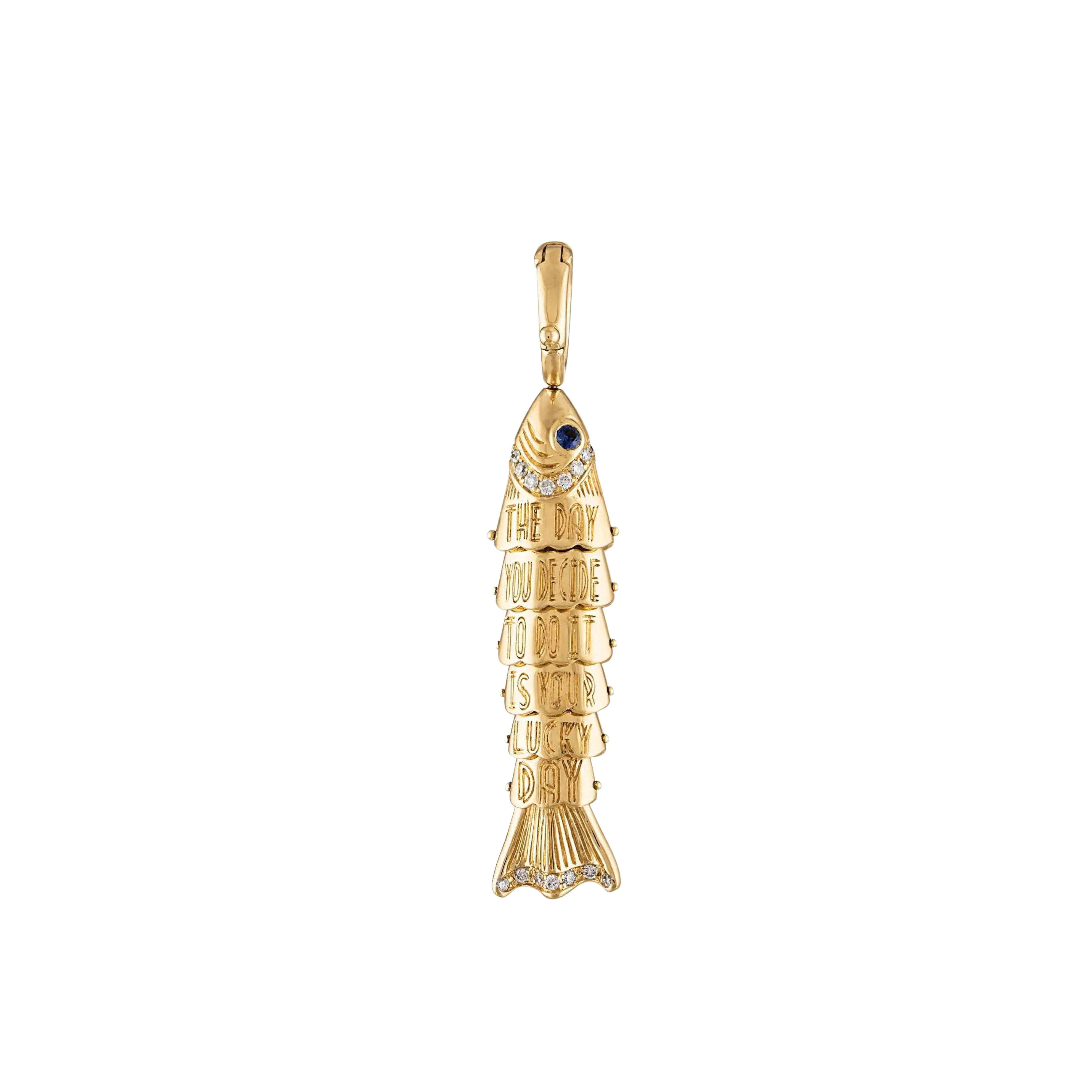 Small Swedish Fish Pendant
