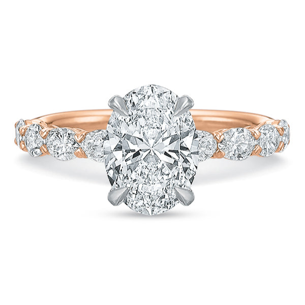 Petite Grand Aire Engagement Ring Mounting