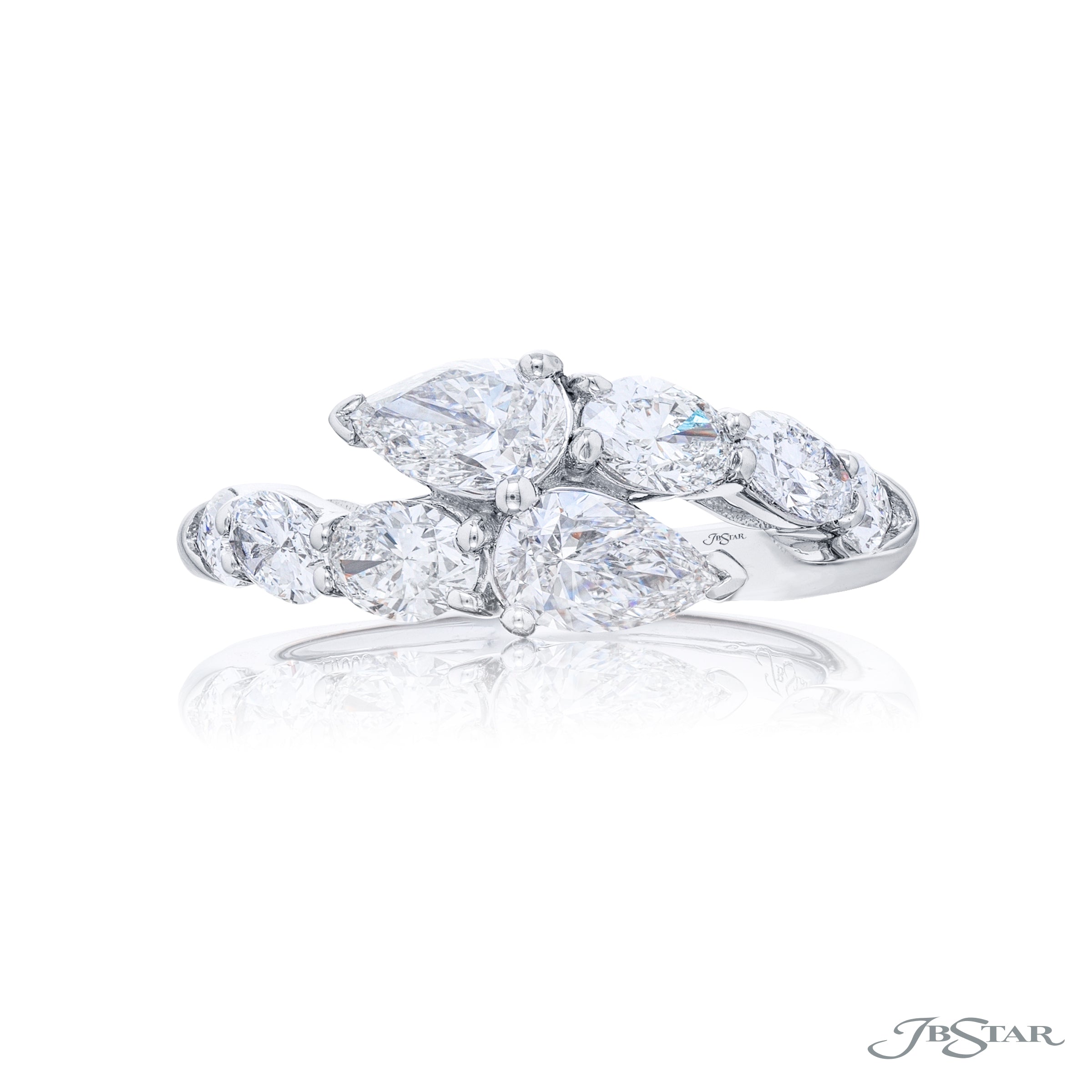 Bypass Diamond Ring