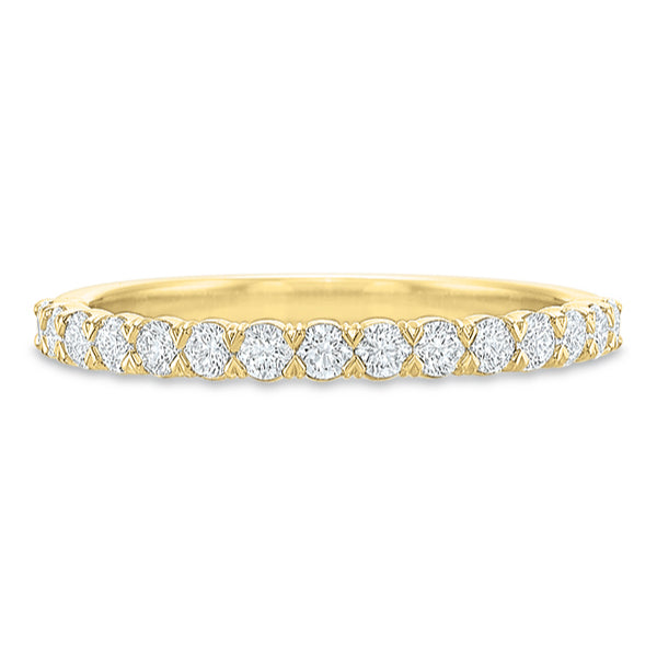 Silk Prong Diamond Anniversary Band