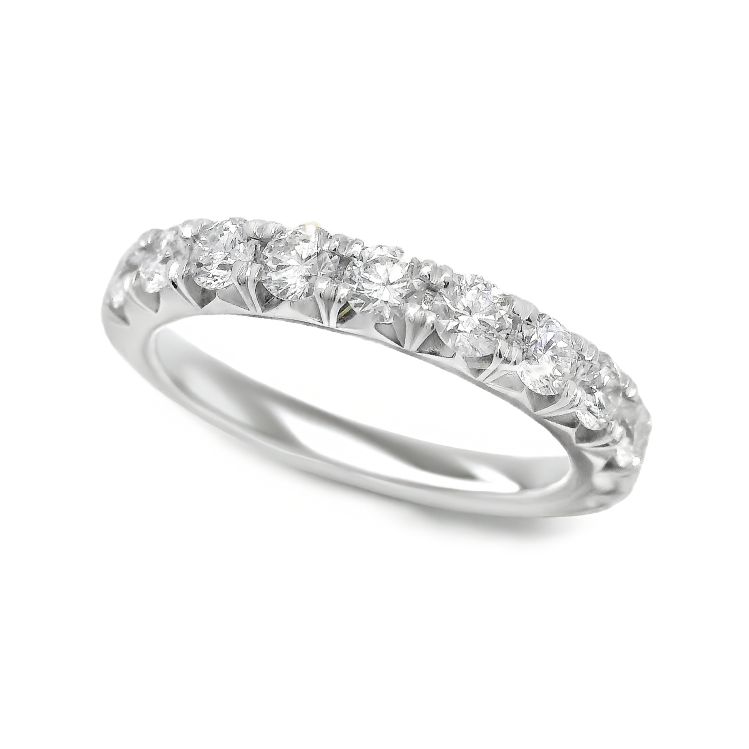 Round Diamond Anniversary Band