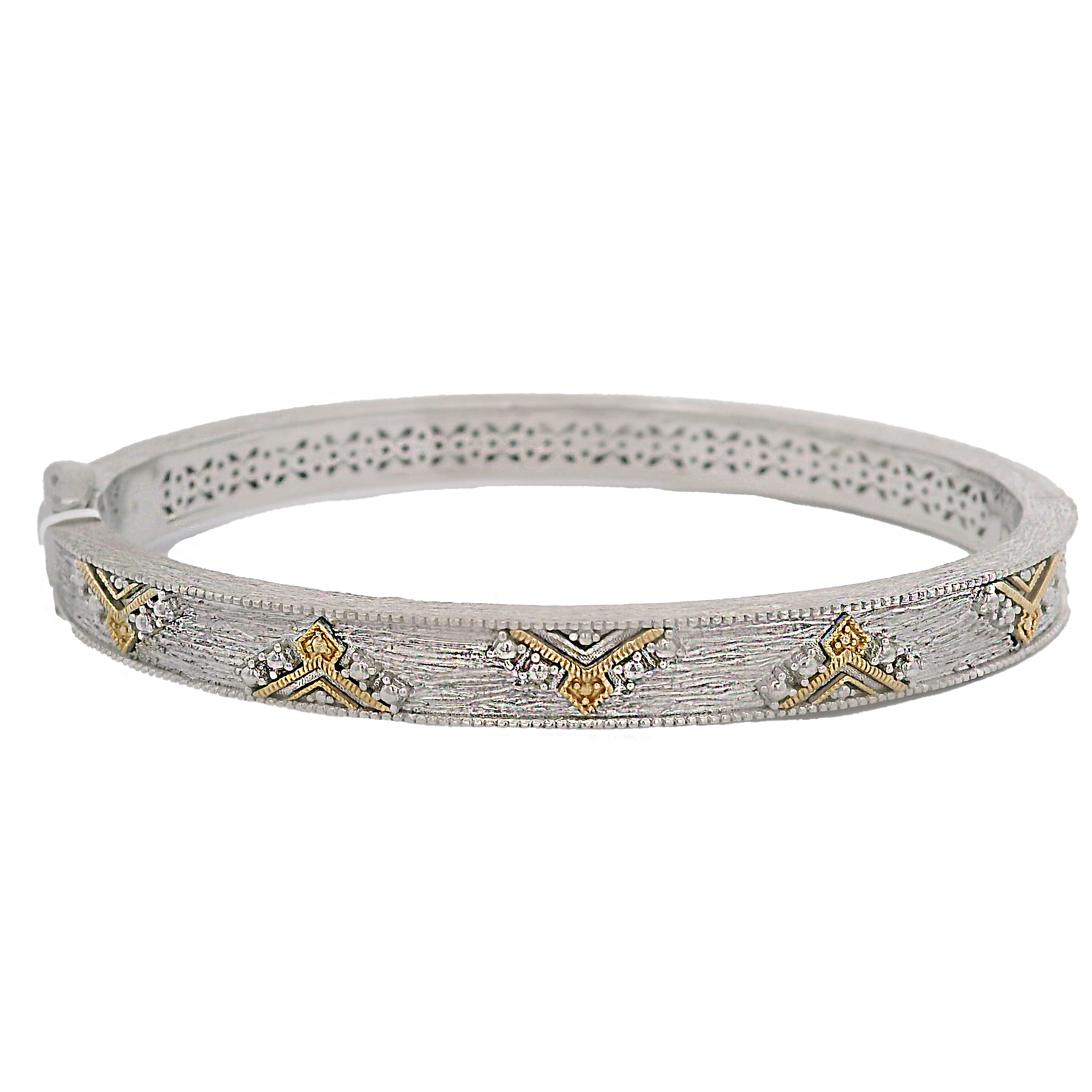 Lisse Empress Crown Bangle