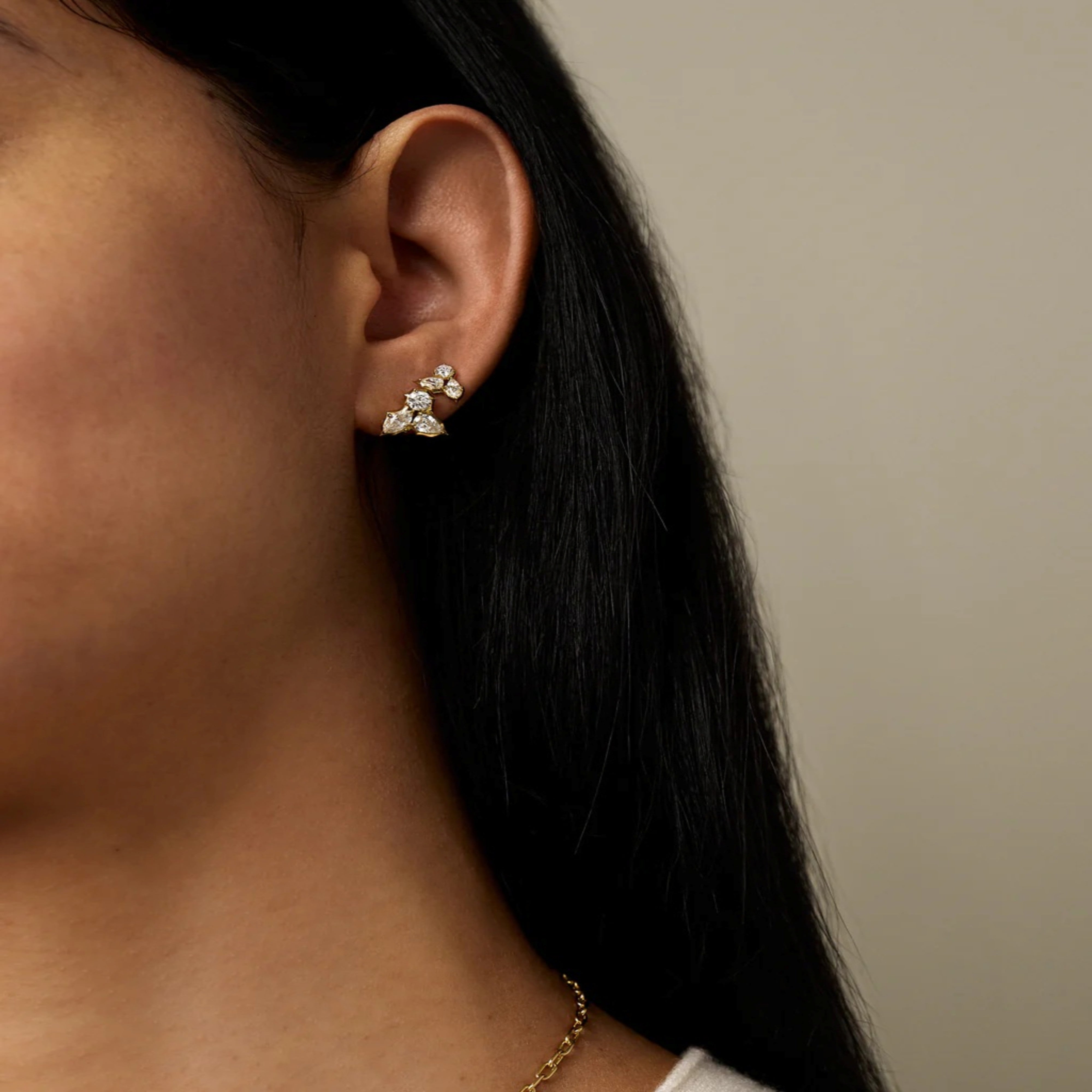 Poppy Cluster Studs