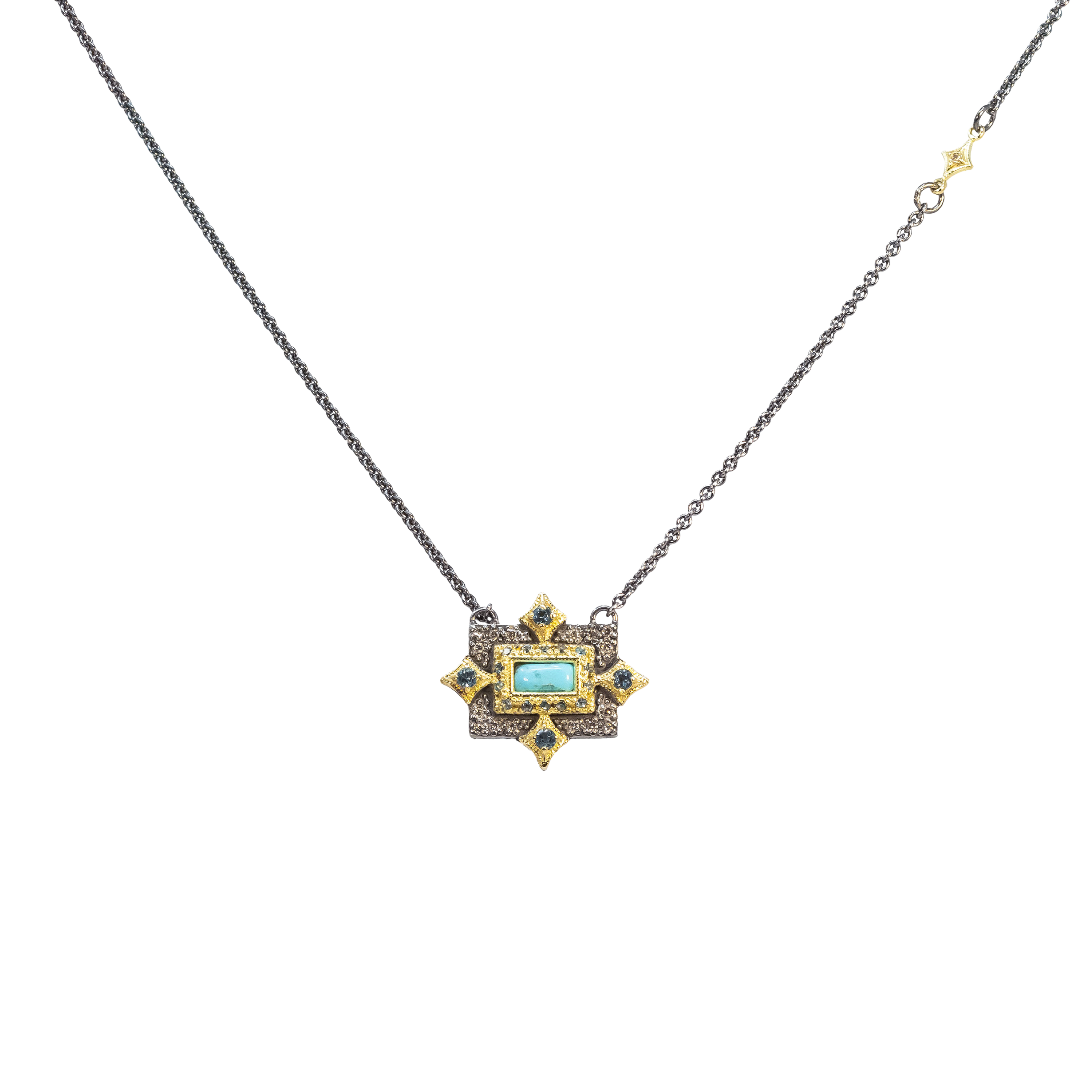 Turquoise Drop Necklace
