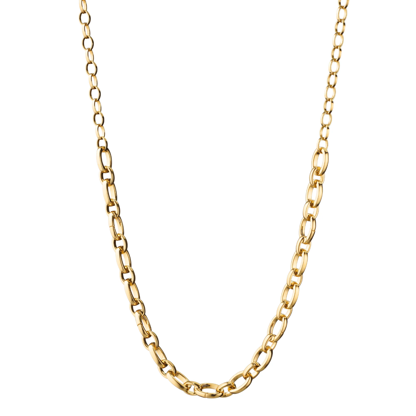 "Audrey" Link Charm Necklace