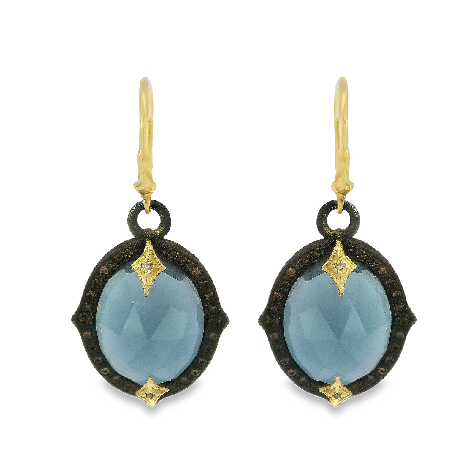 London Blue Topaz Earrings