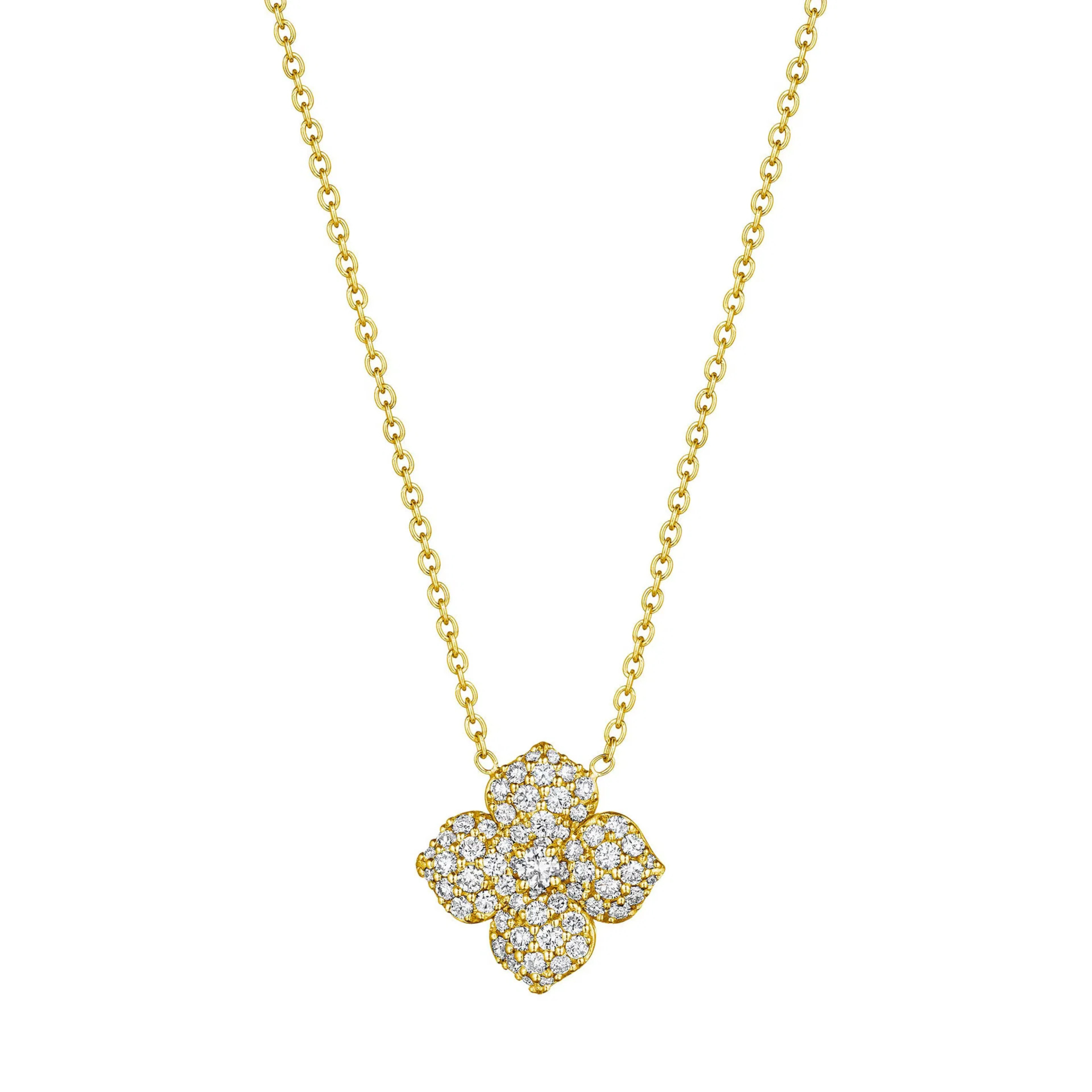 Large Flower Necklace