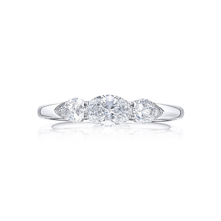 Platinum Oval Diamond GIA Certified Engagement Ring