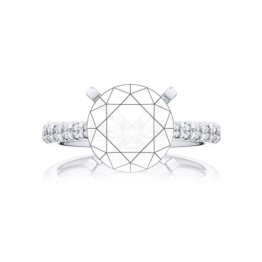 Platinum Engagement Ring 0134-179