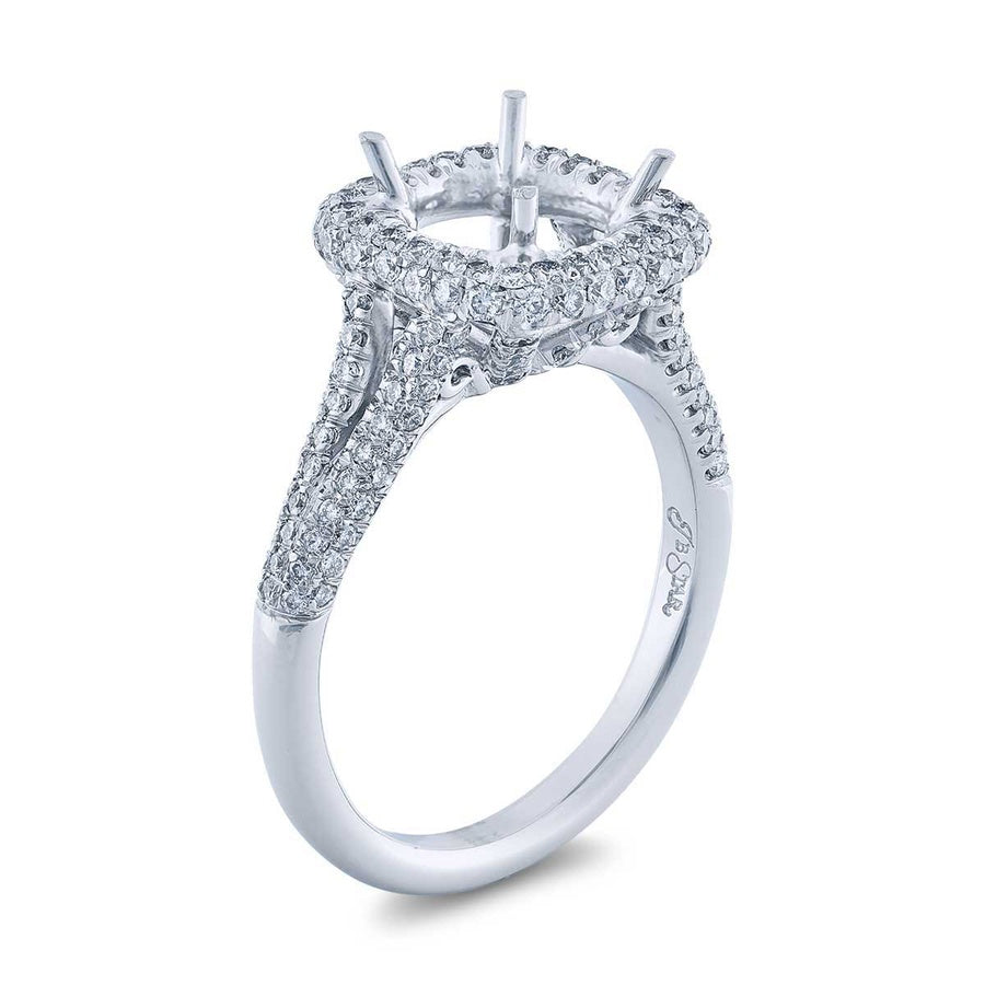 Platinum Engagement Ring 0974-238