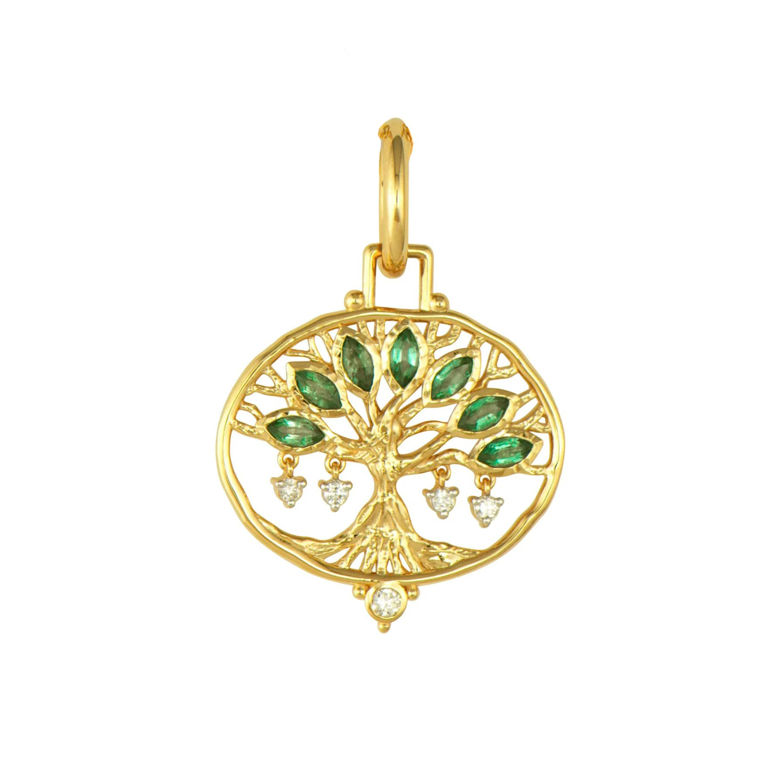 Large Open Tree Of Life Pendant