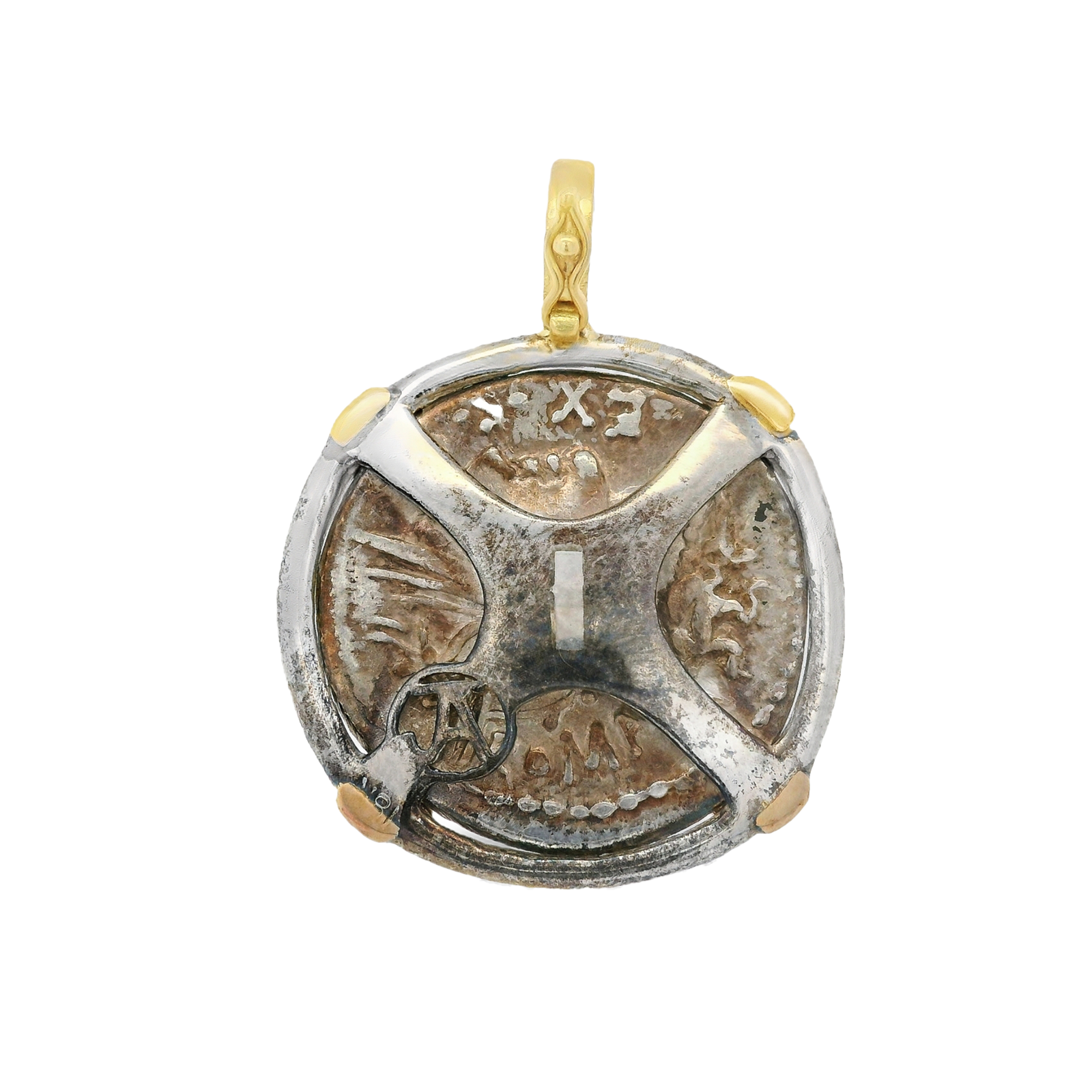 Dioscuri Coin Enhancer Pendant