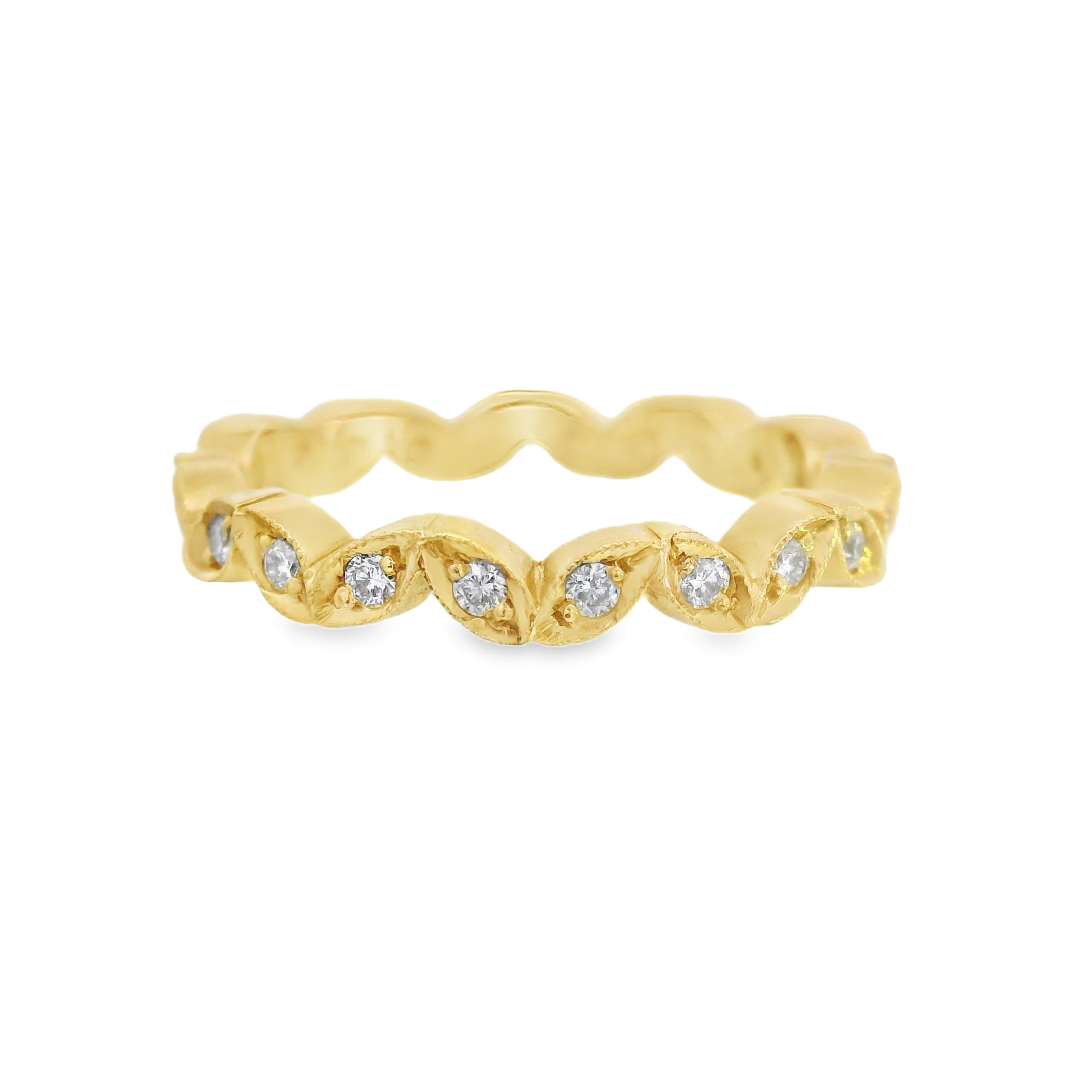 Free Form Diamond Band