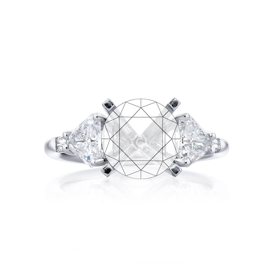 Platinum Engagement Ring 7375-050
