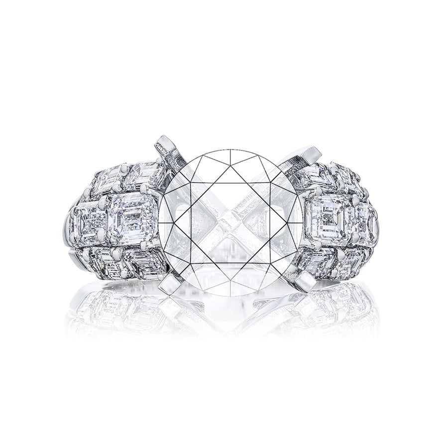 Platinum Engagement Ring 5592-007