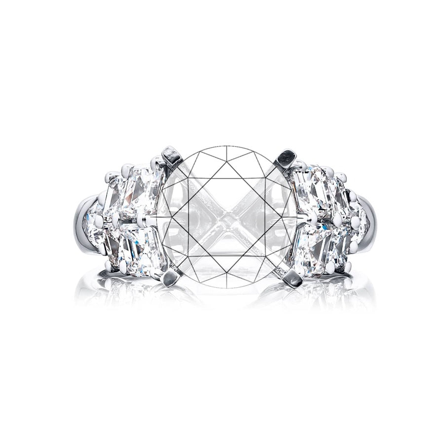 Platinum Engagement Ring 7379-001