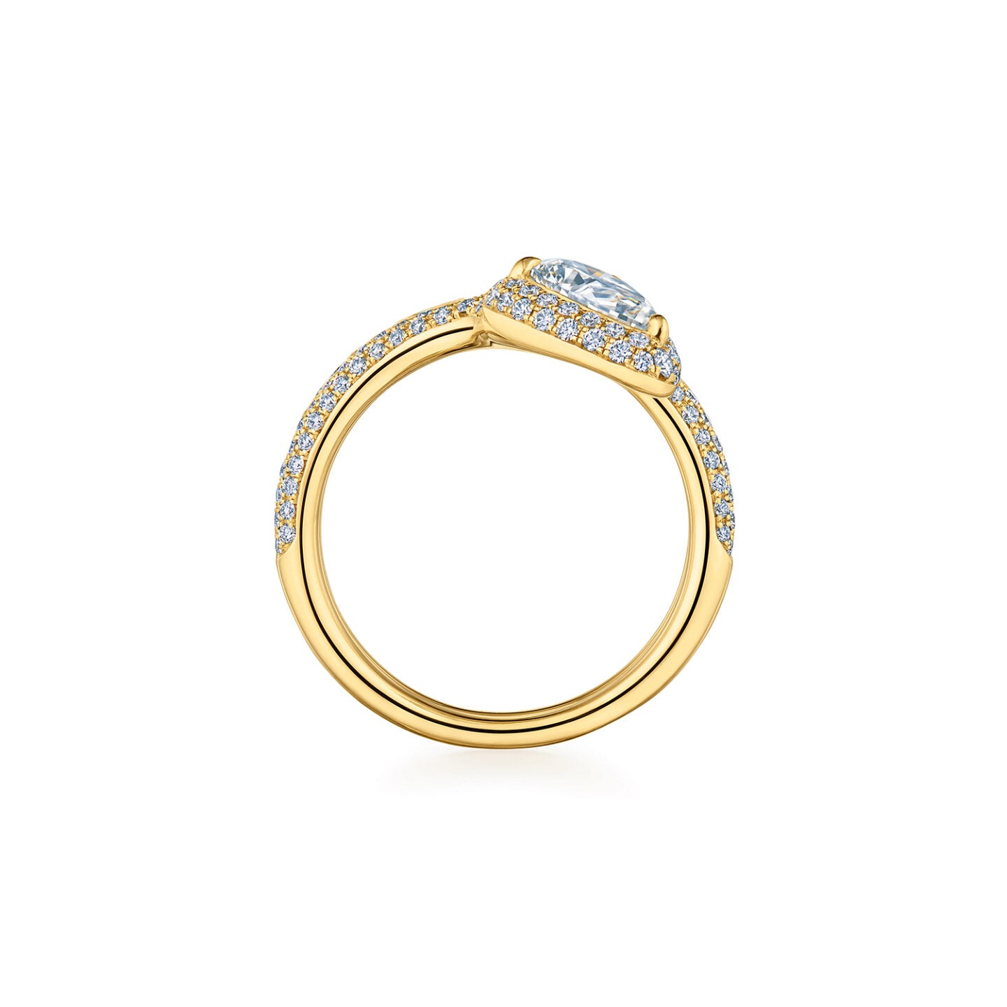 Diamond Snake Ring