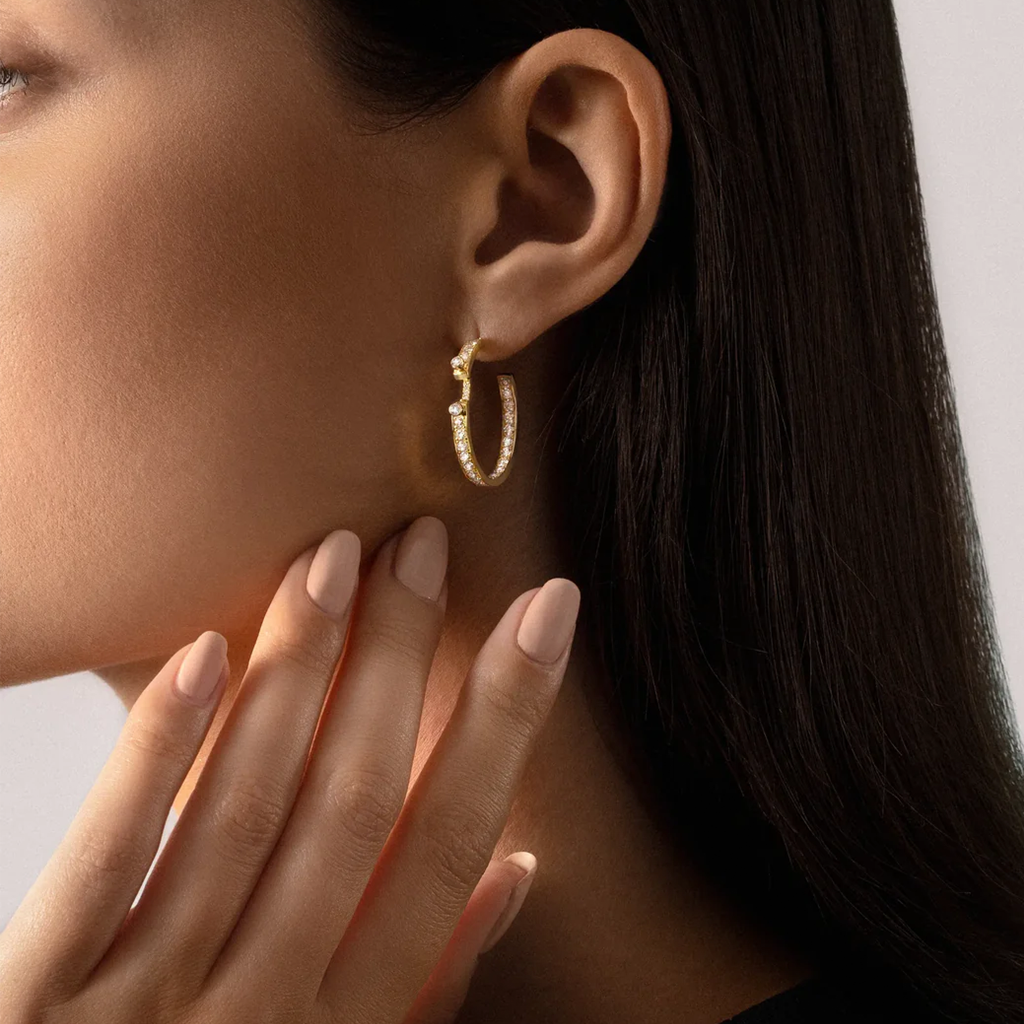 Eternity Tuxedo Mood Hoops