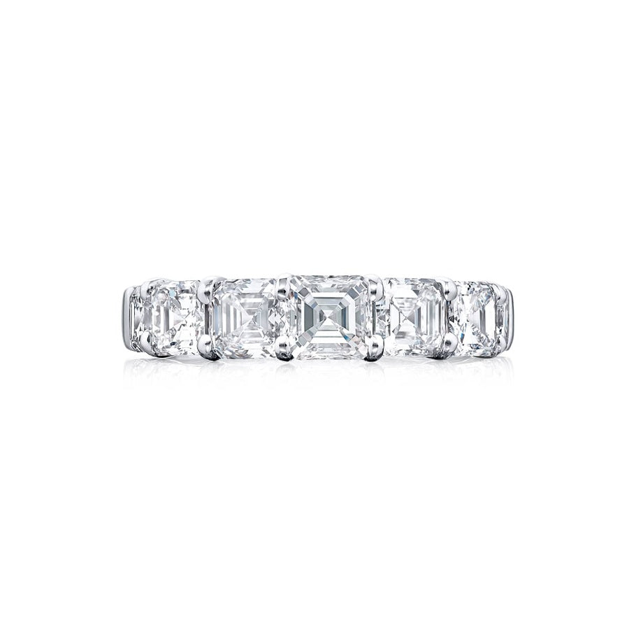Platinum Diamond Single-Row Band