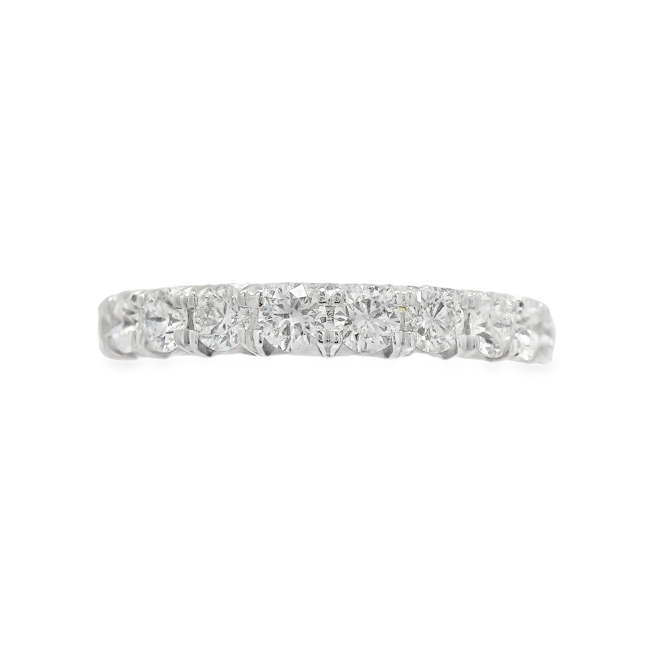 Round Diamond Anniversary Band