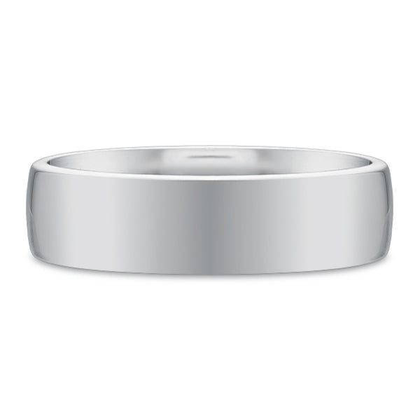 6mm Lightweight Brushed Wedding Band