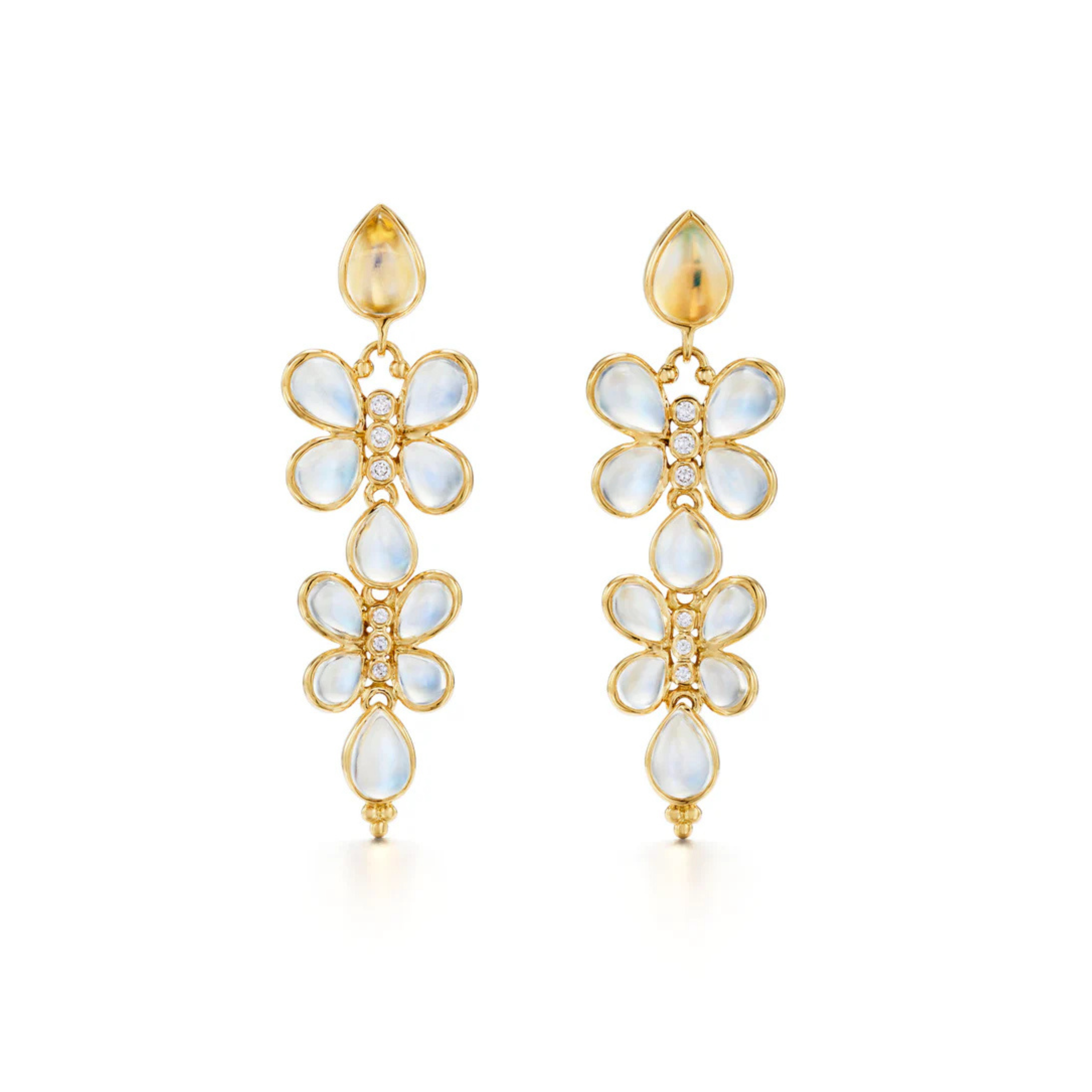 Luna Flutter Drop Earrings