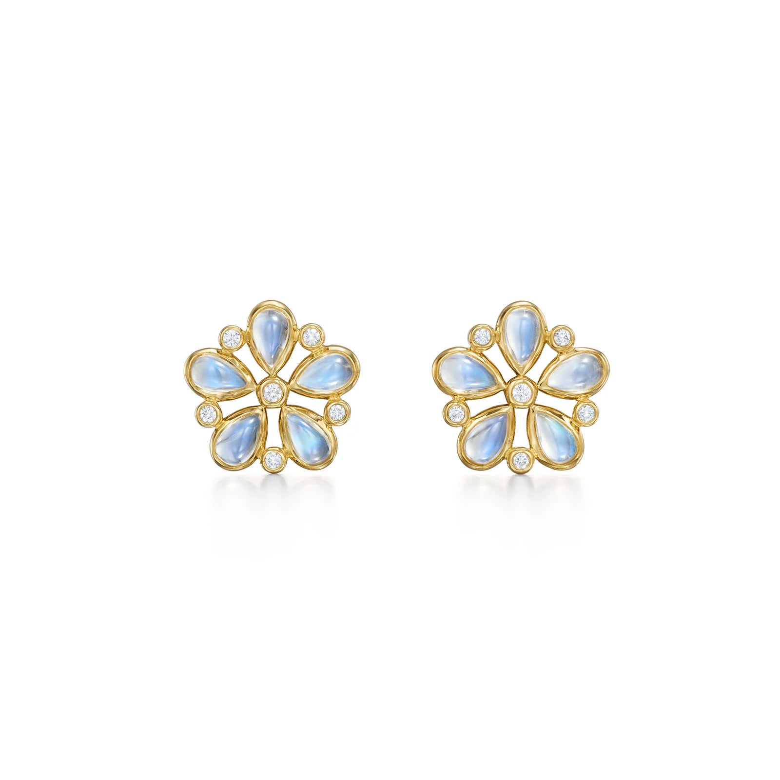 Luna Flower Post Earrings