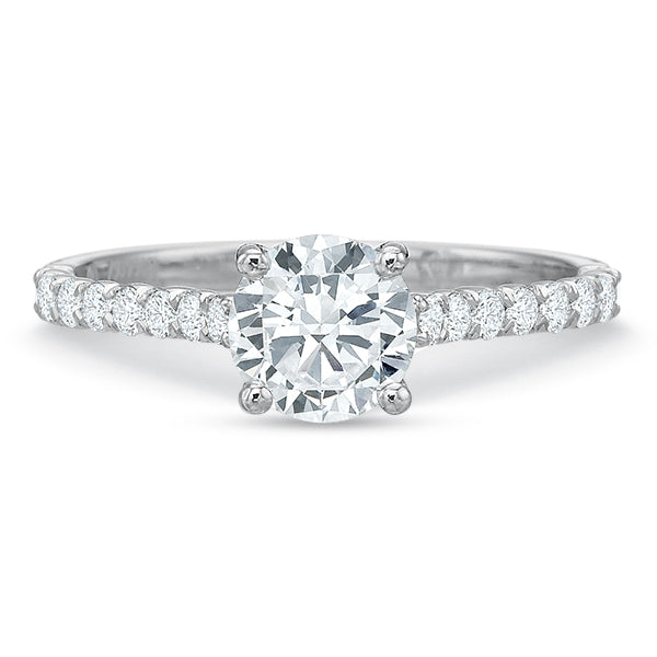 New Aire Silk Prong Solitaire Mounting